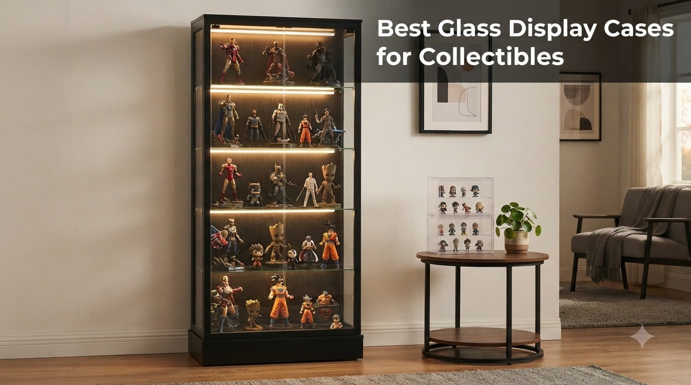Best Glass Display Cases for Collectibles