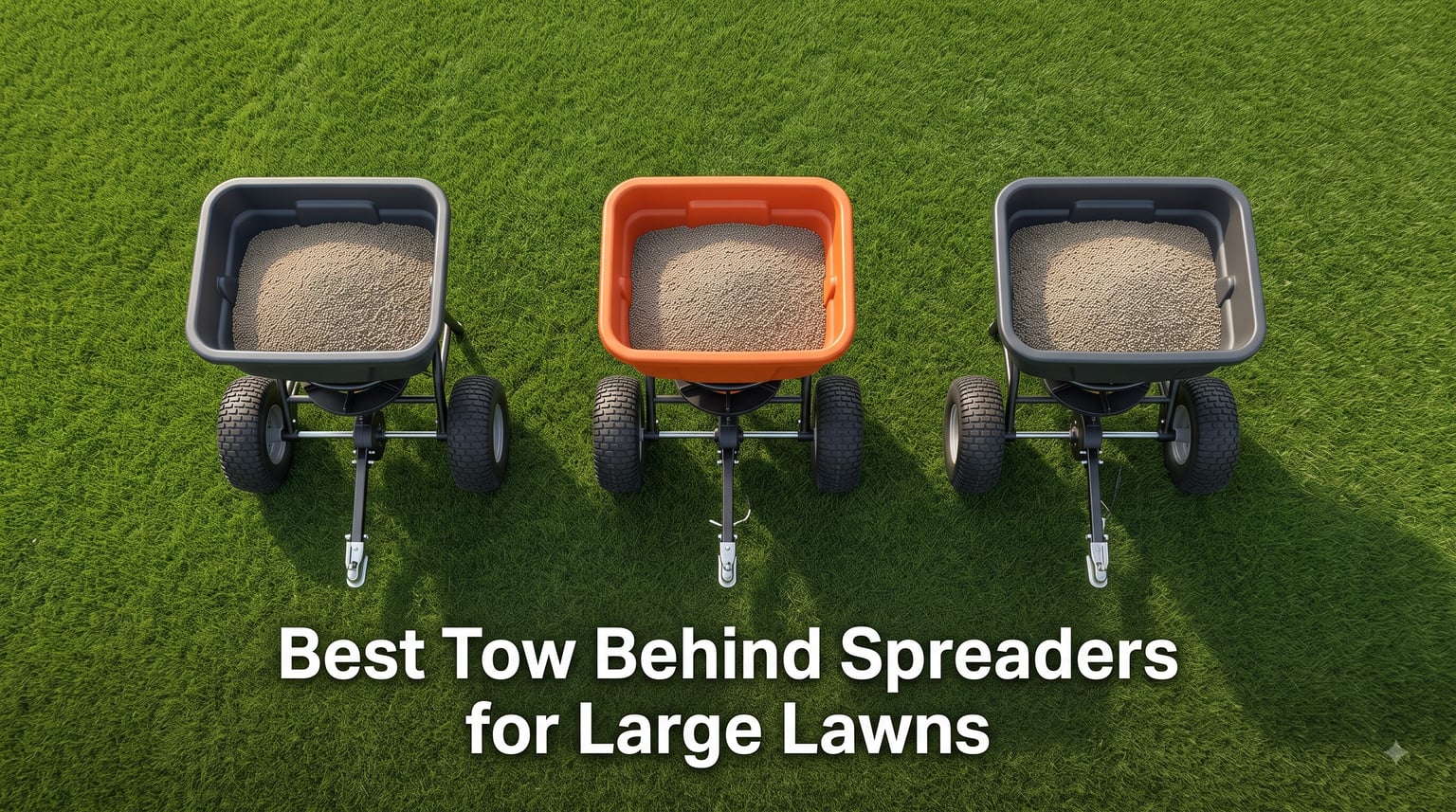 Best Tow Behind Spreaders for Large Lawns