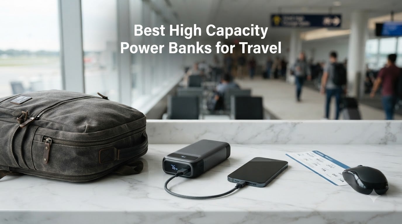 Best High Capacity Power Banks for Travel