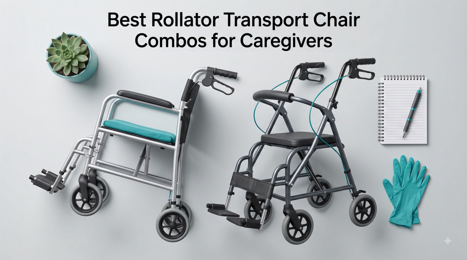 Best Rollator Transport Chair Combos for Caregivers