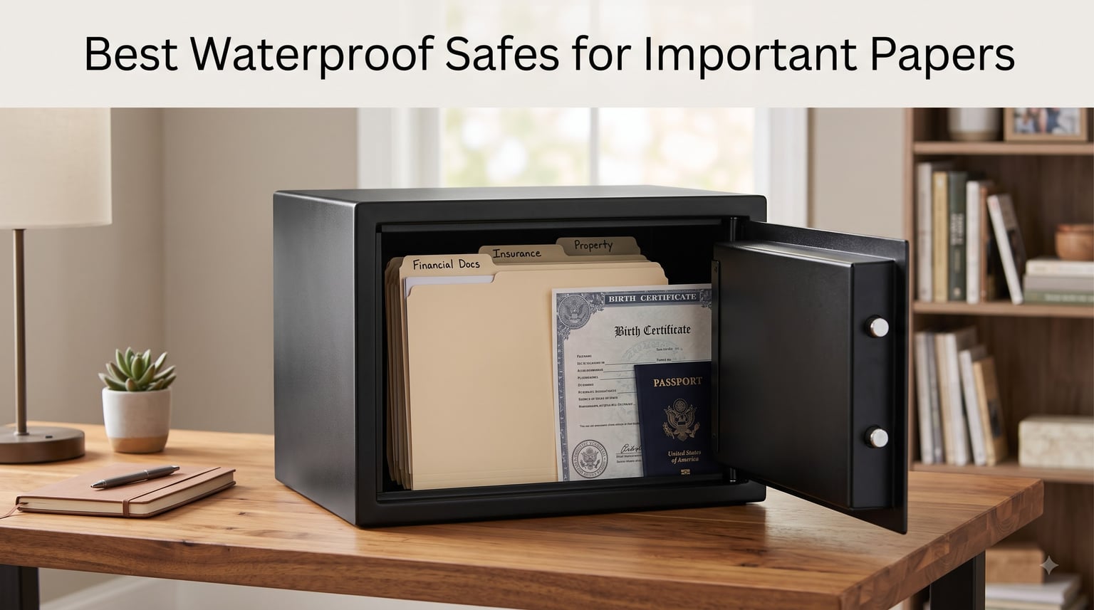 Best Waterproof Safes for Important Papers