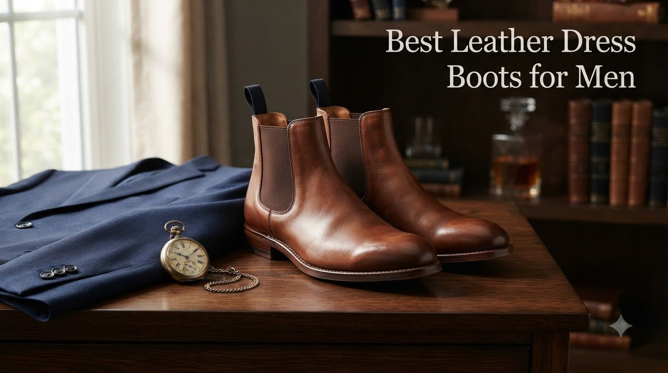 Best Leather Dress Boots for Men