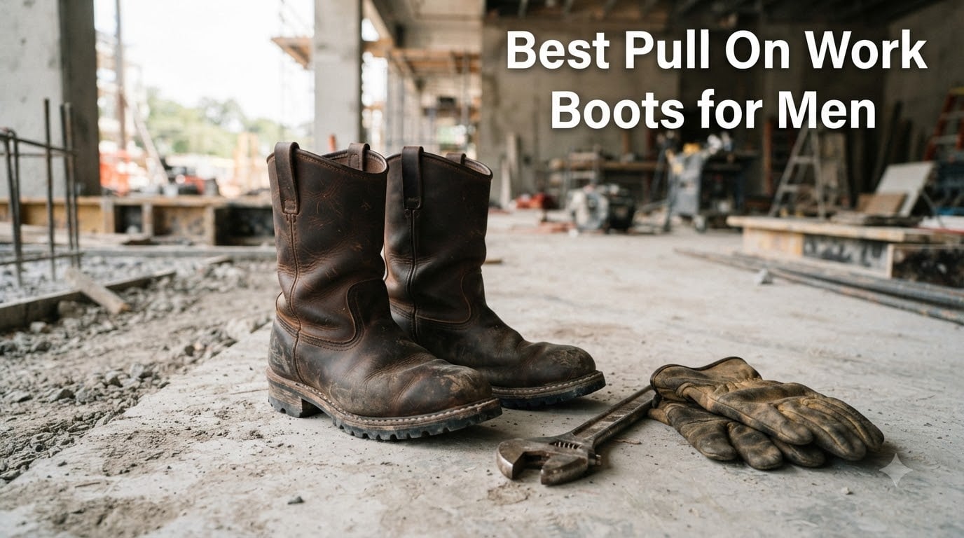 Best Pull On Work Boots for Men