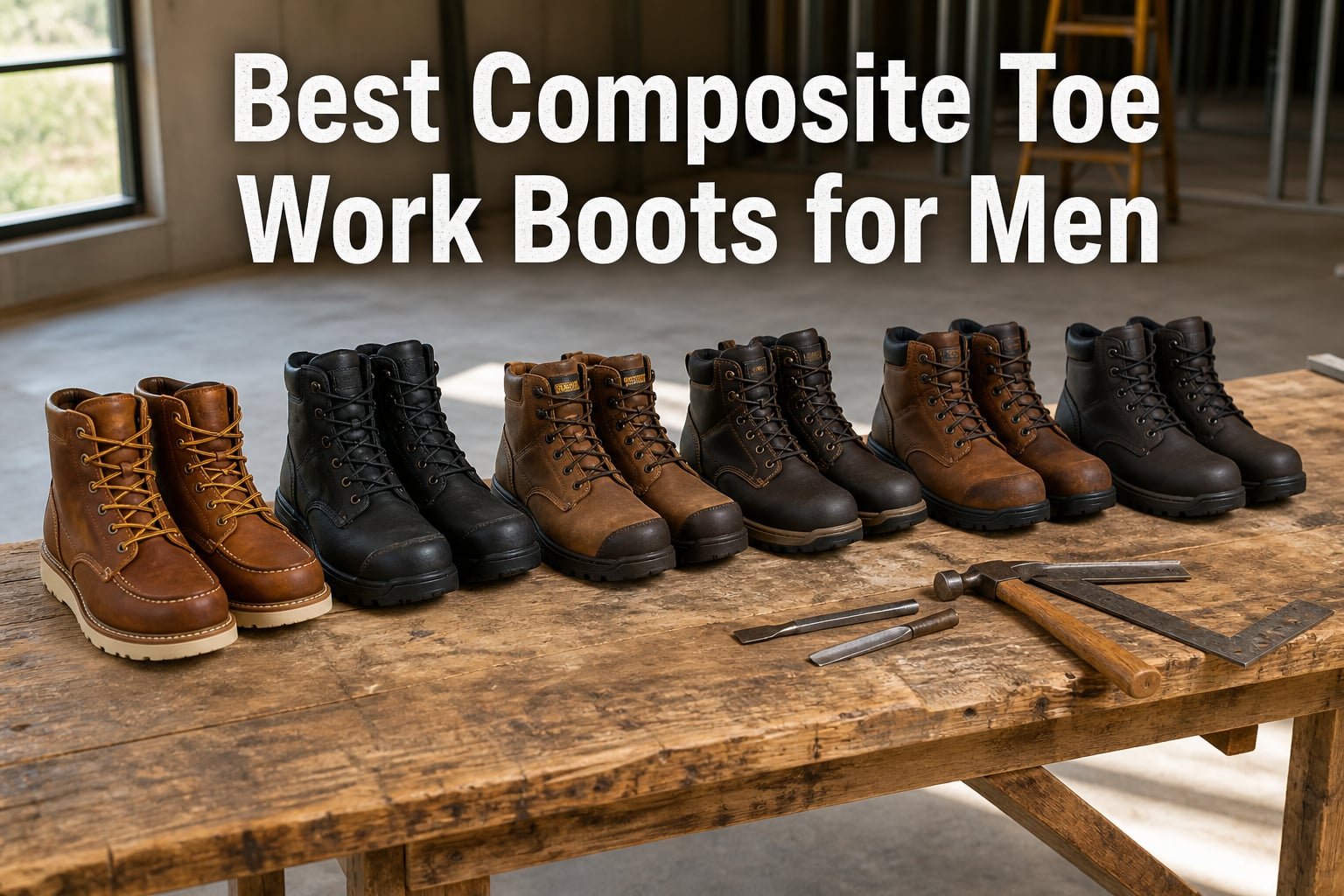 Best Composite Toe Work Boots for Men