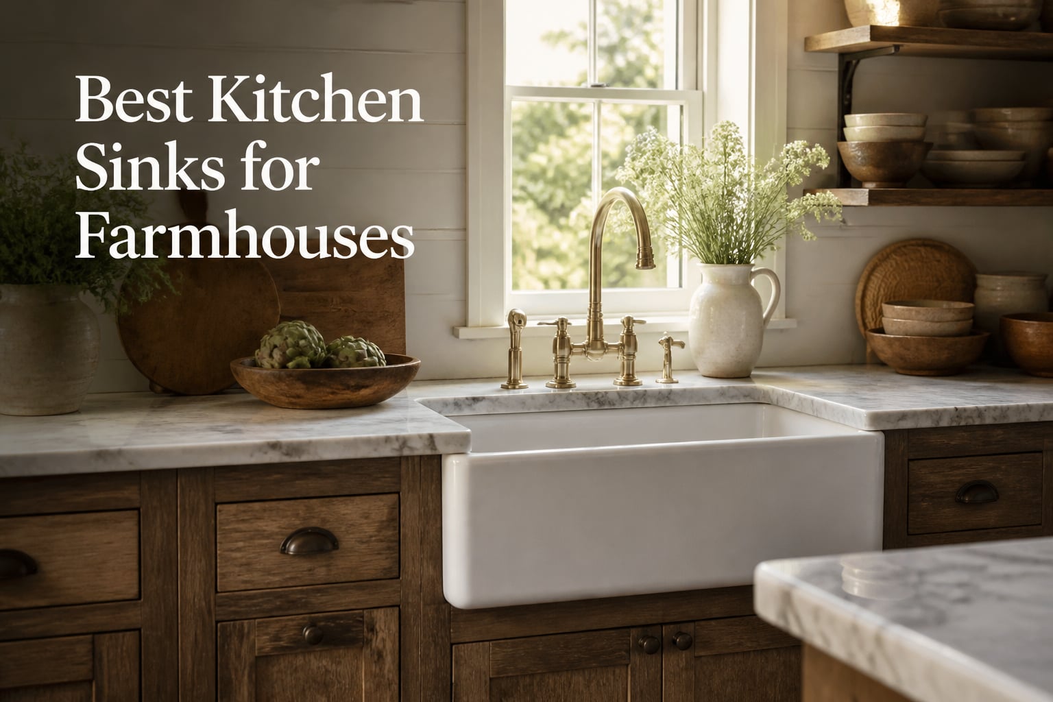 Best Kitchen Sinks for Farmhouses