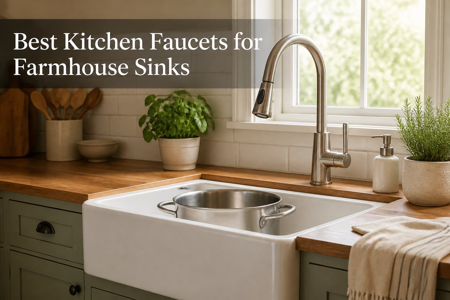 Best Kitchen Faucets for Farmhouse Sinks