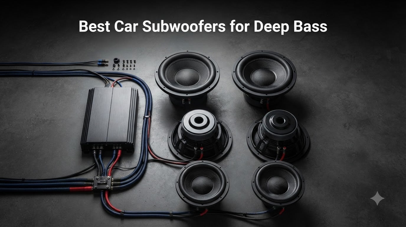 Best Car Subwoofers for Deep Bass