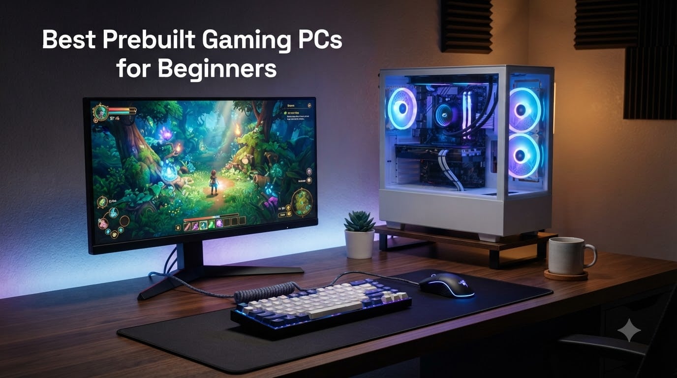 Best Prebuilt Gaming PCs for Beginners