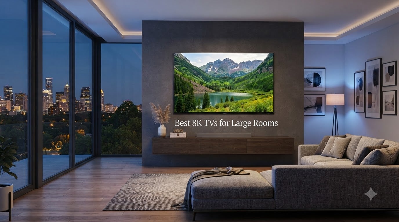 Best 8K TVs for Large Rooms