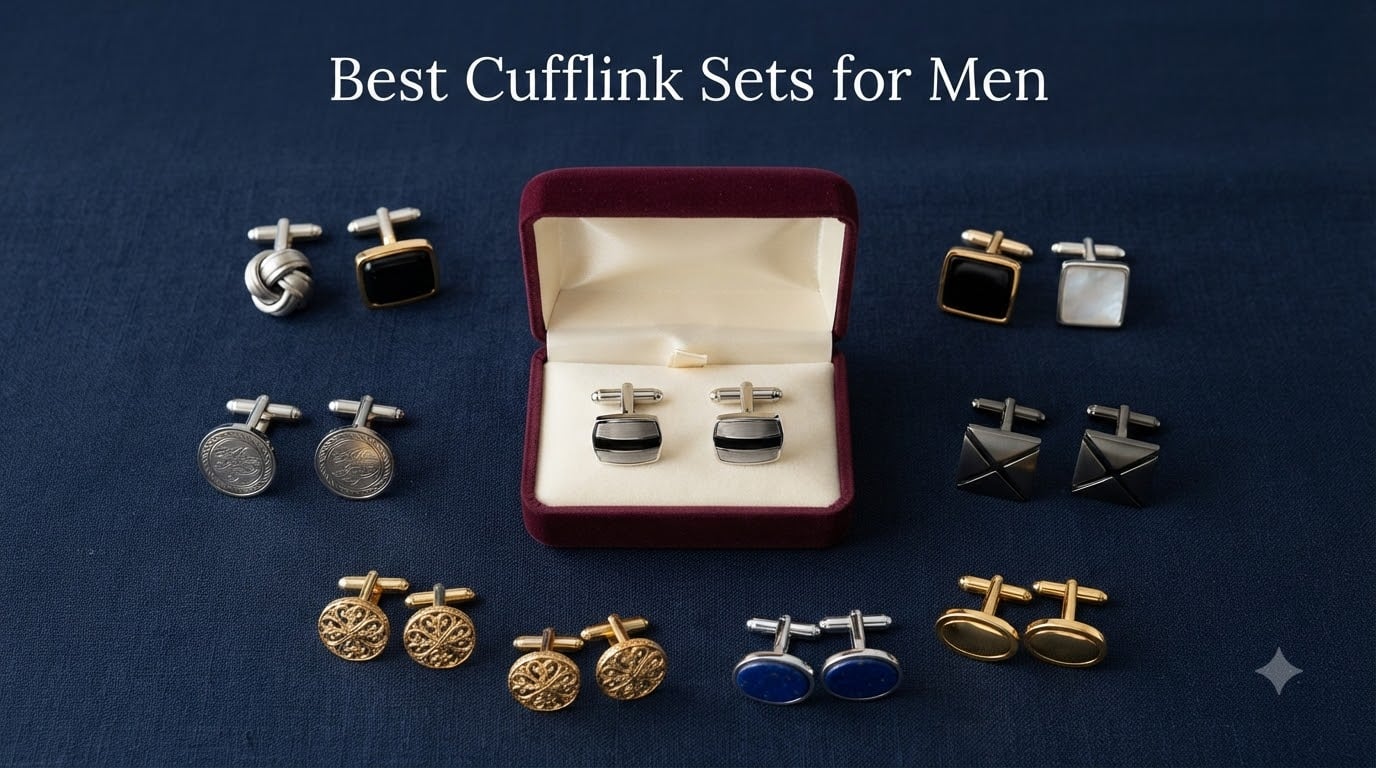 Best Cufflink Sets for Men