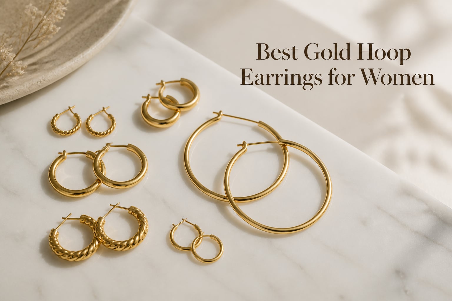 Best Gold Hoop Earrings for Women