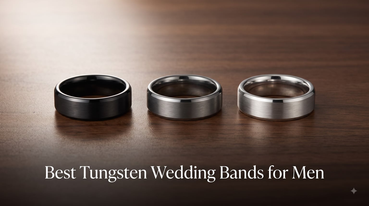 Best Tungsten Wedding Bands for Men