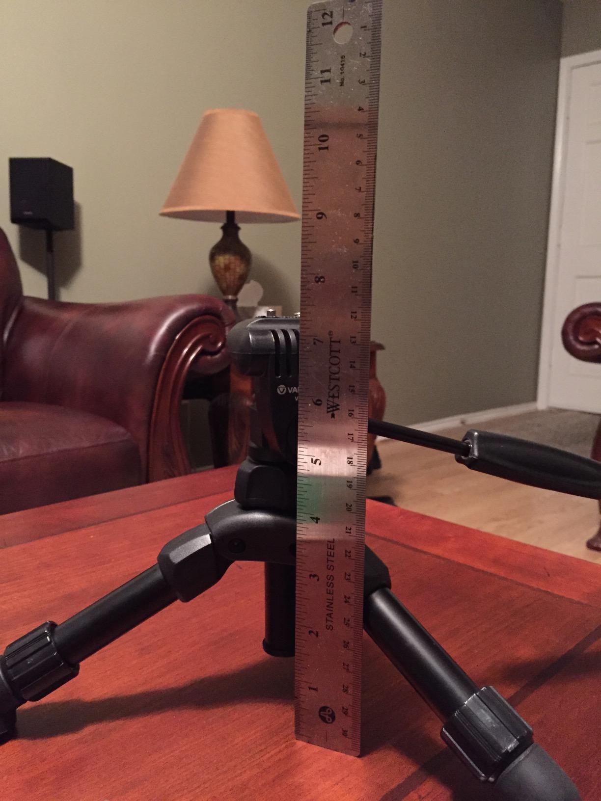 Vanguard VS-82 Table Top Tripod, Black customer photo 2