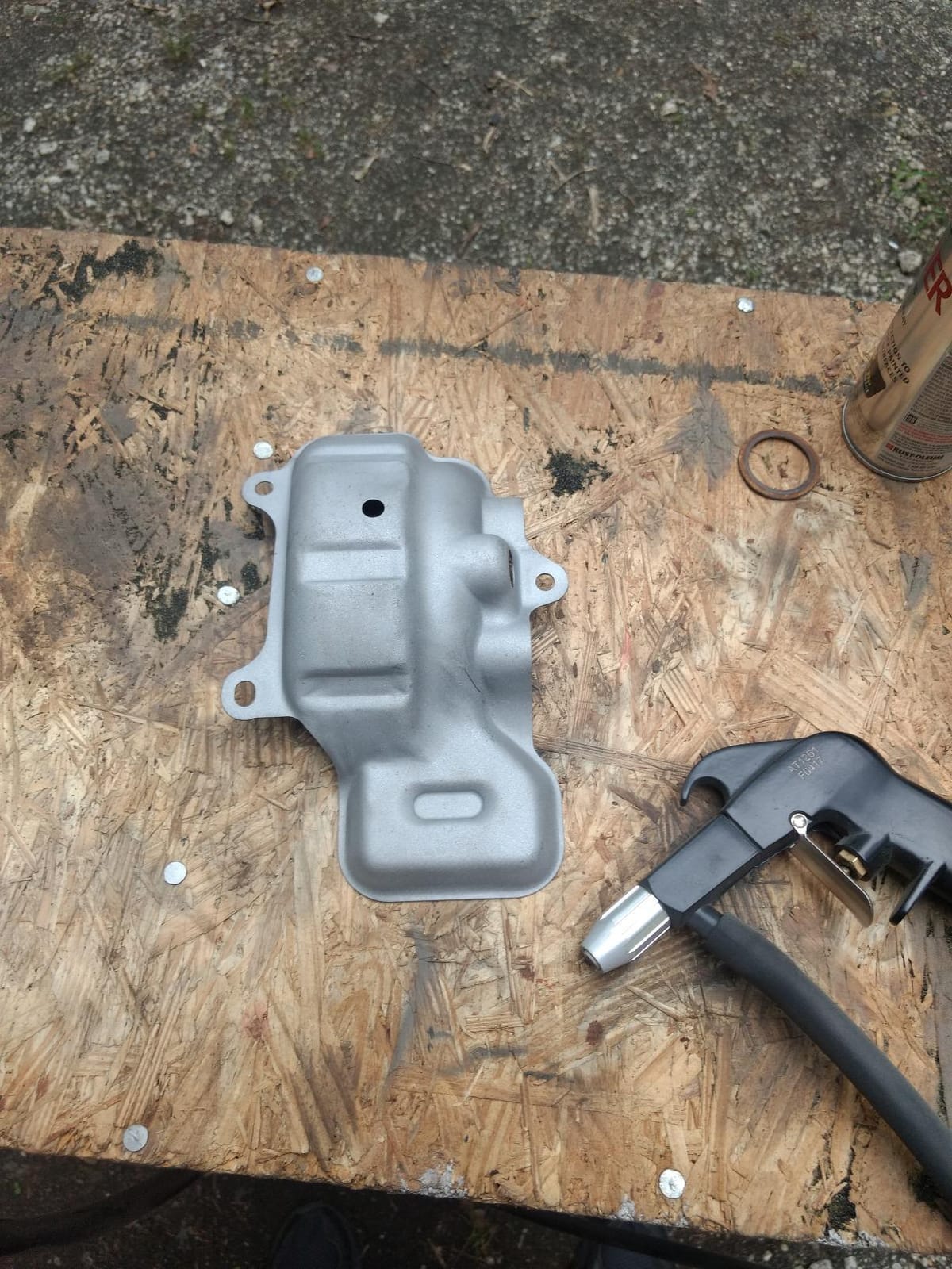 Sand Blaster with 10 Foot Hose, Sand Blast Gun, and Wrench - Siphon Feed (Campbell Hausfeld AT122601AV) , Black customer photo 2