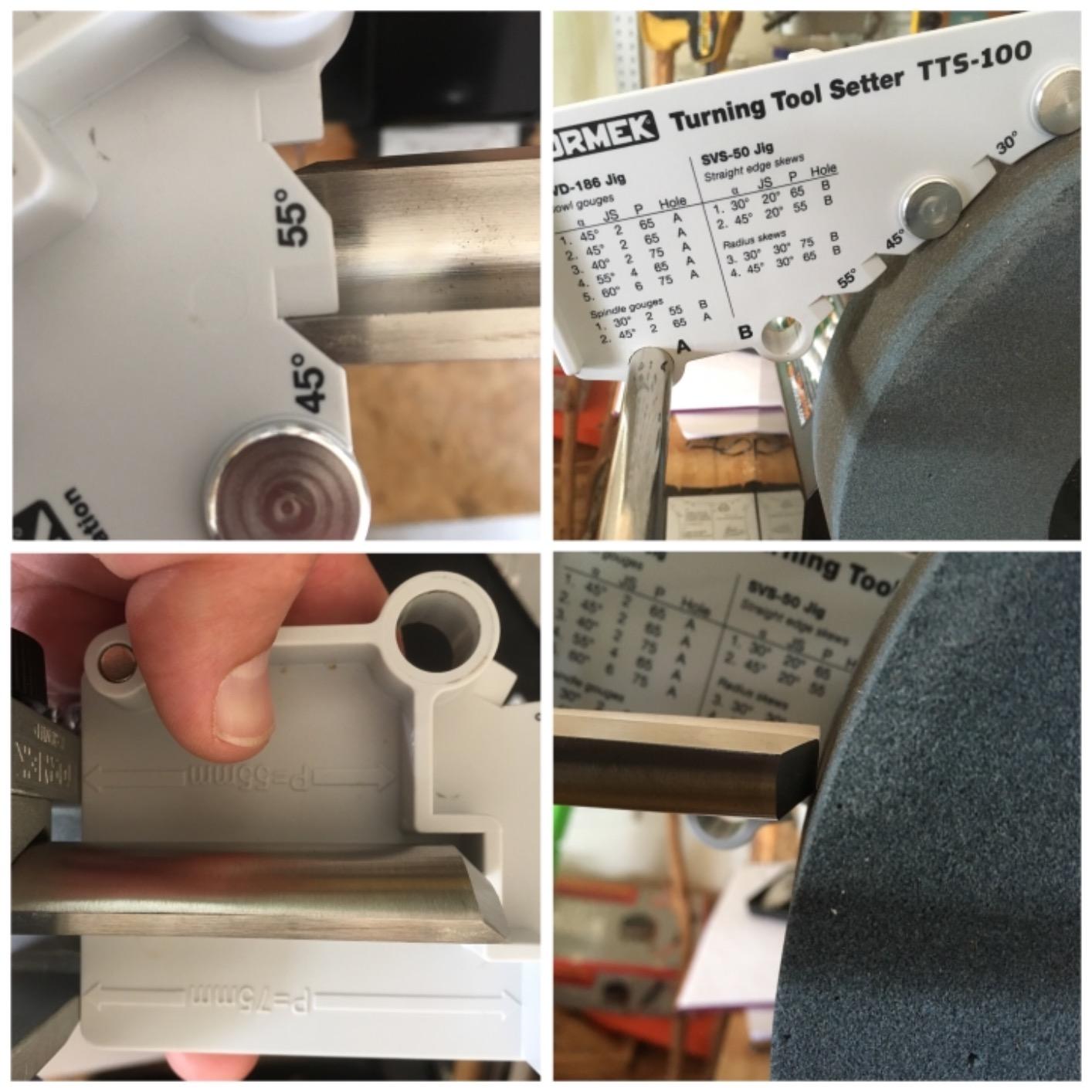 Turning Tool Sharpening Setter Tormek TTS-100 customer photo 1