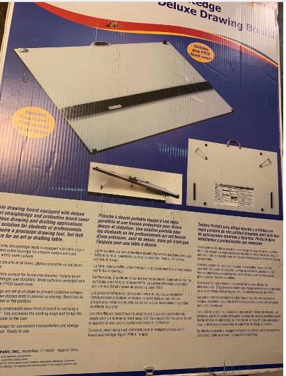 ALVIN Portable Drafting Board, 18 x 24 in, Locking Parallel Bar, PXB24 customer photo 1