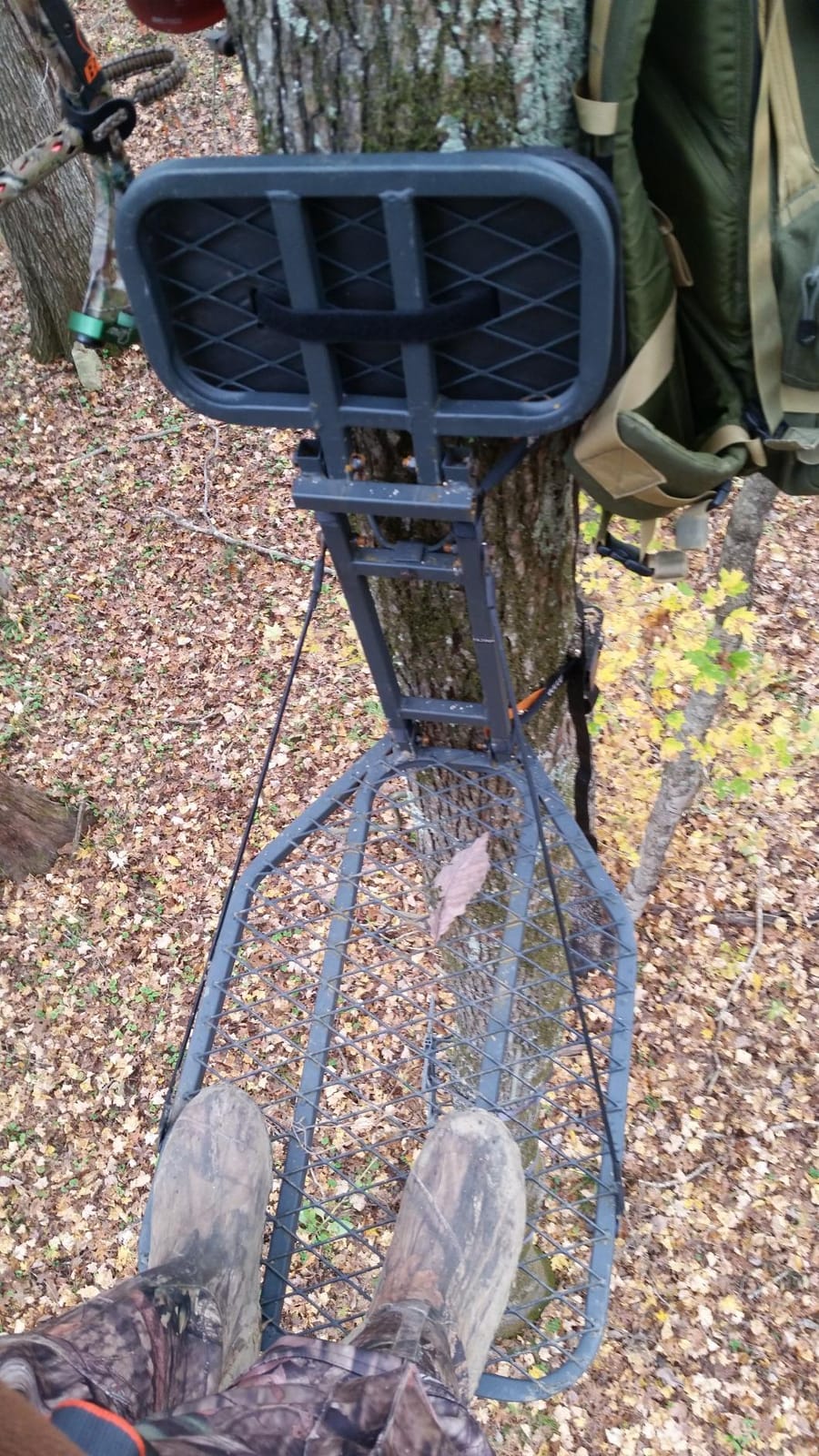 Guide Gear Hang On Tree Stand for Hunting with Seat and Foot Platform, Deer Hunting Accessories customer photo 2