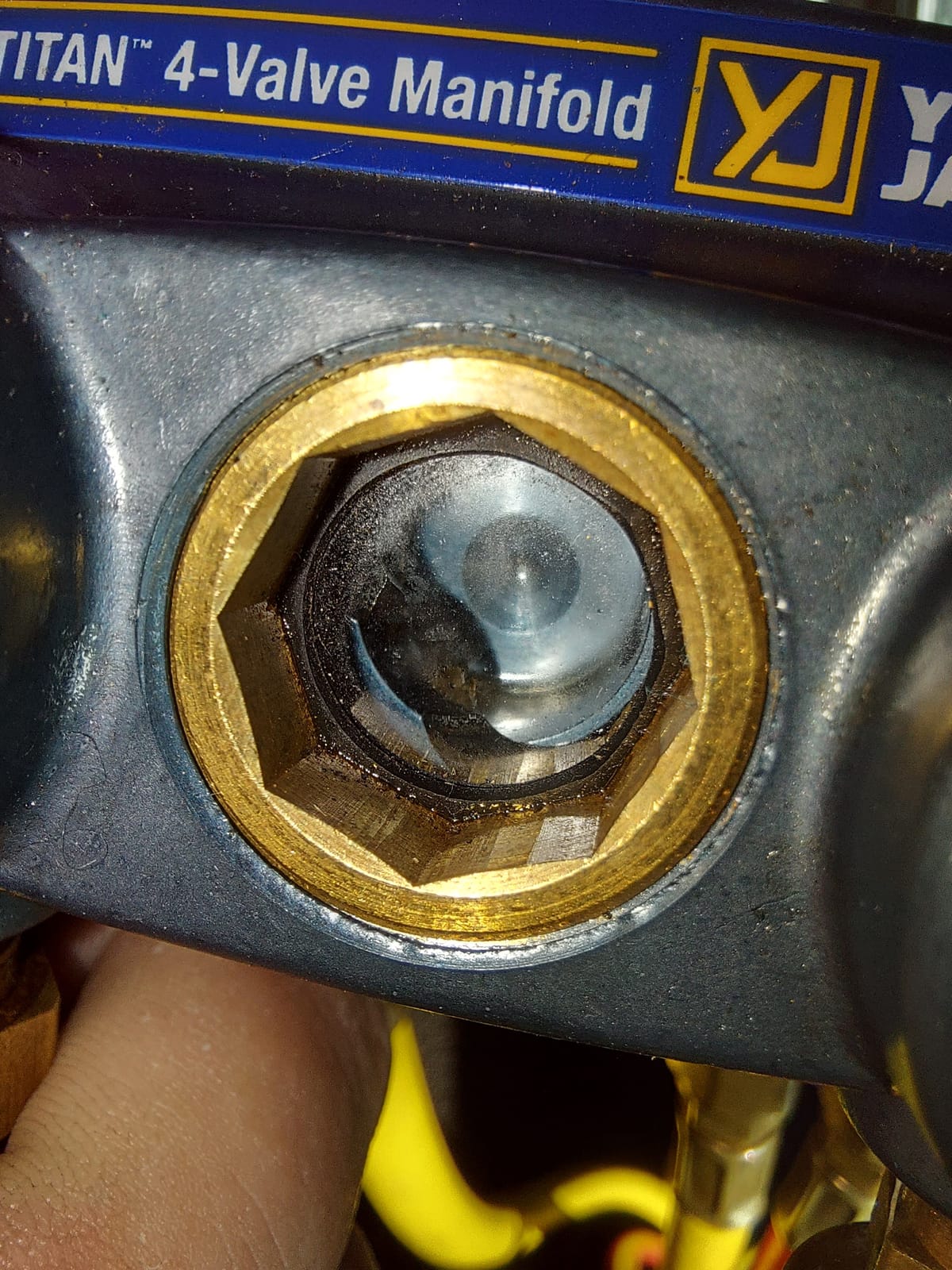 Yellow Jacket 49968 Charging Manifold, customer photo 2