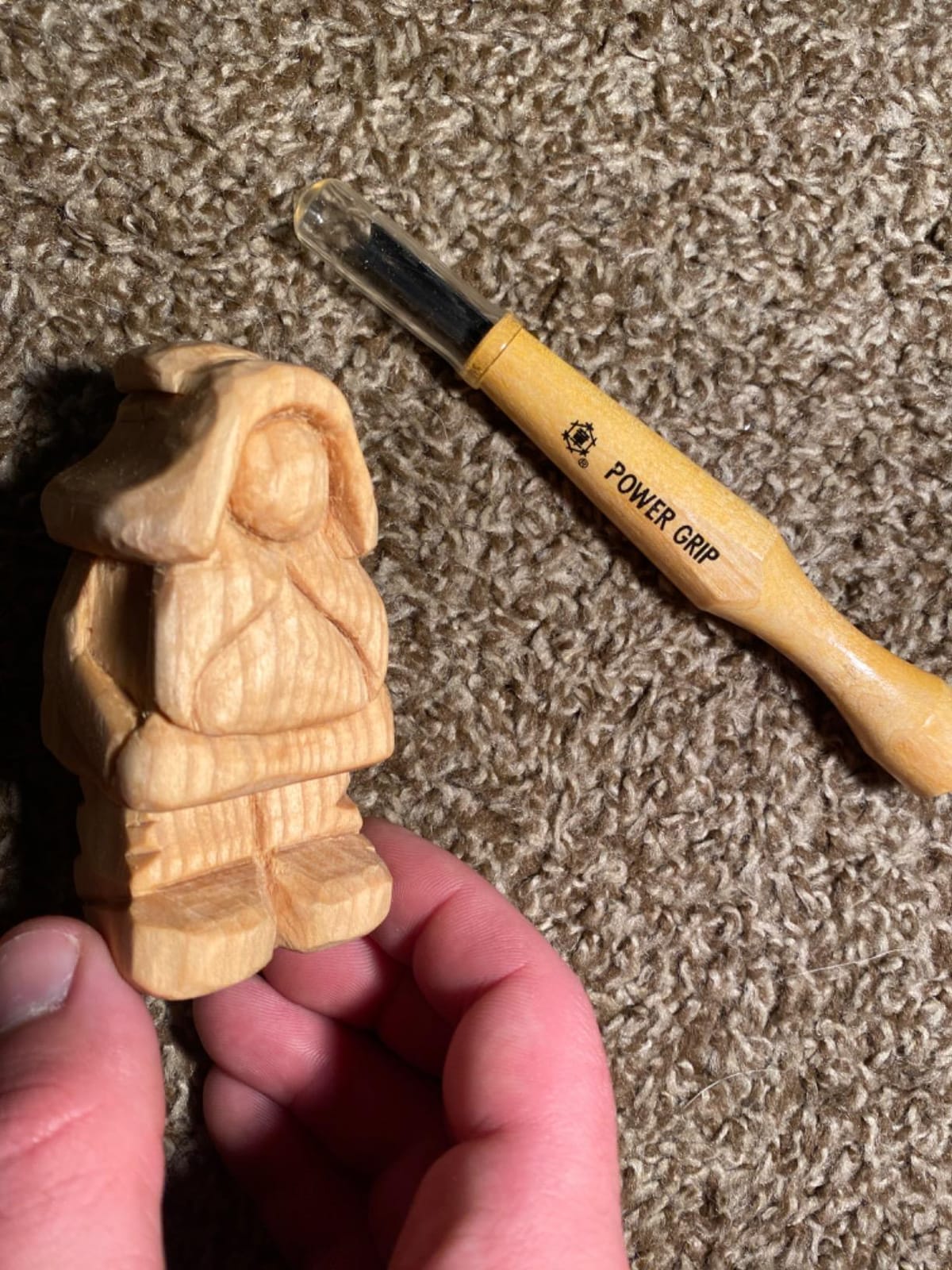Akira Miki Power Grip Chisel, Triangle, 0.2 inch (4.5 mm) customer photo 2