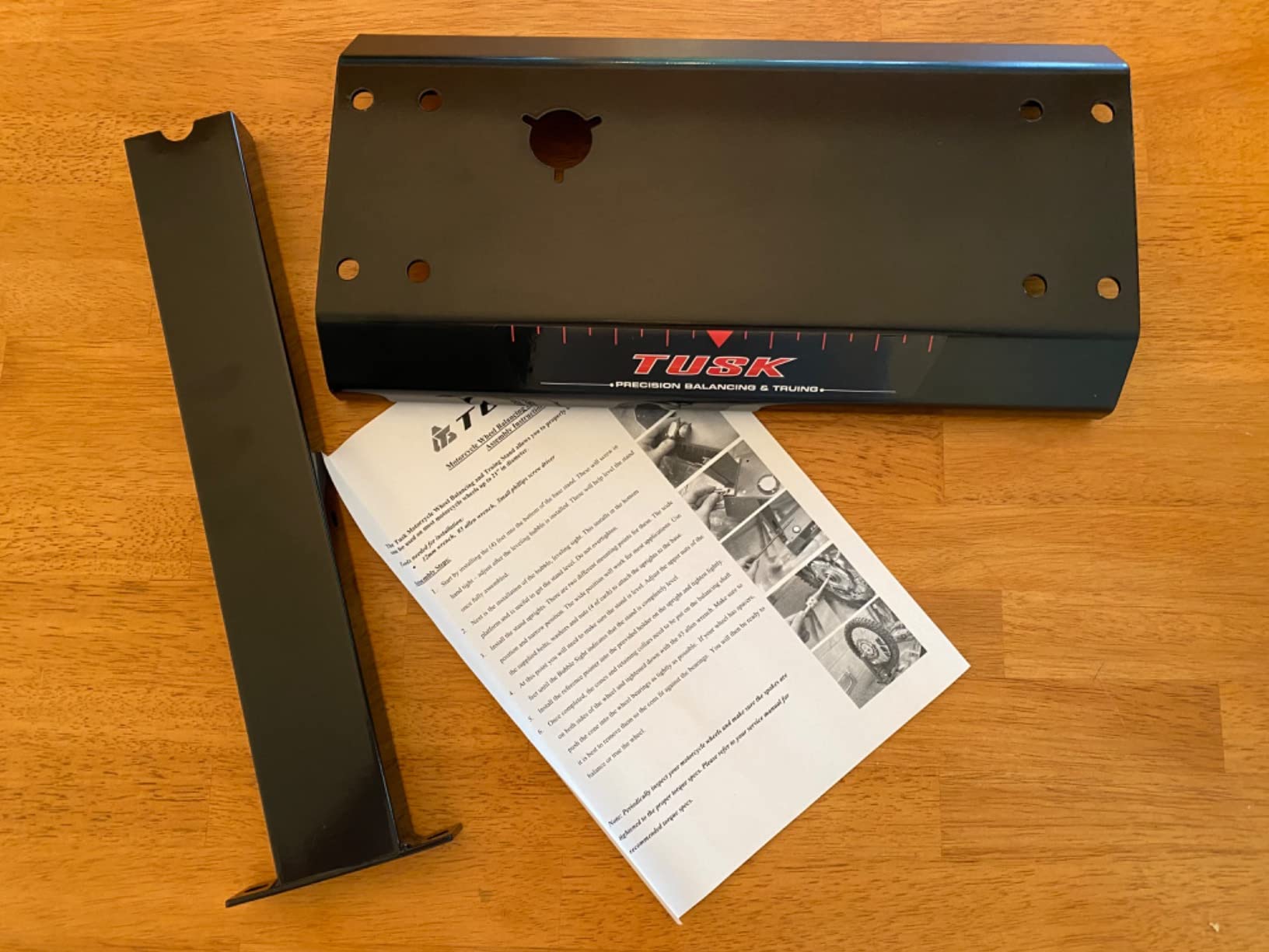 Tusk Motorcycle Wheel Balancing and Truing Stand customer photo 2