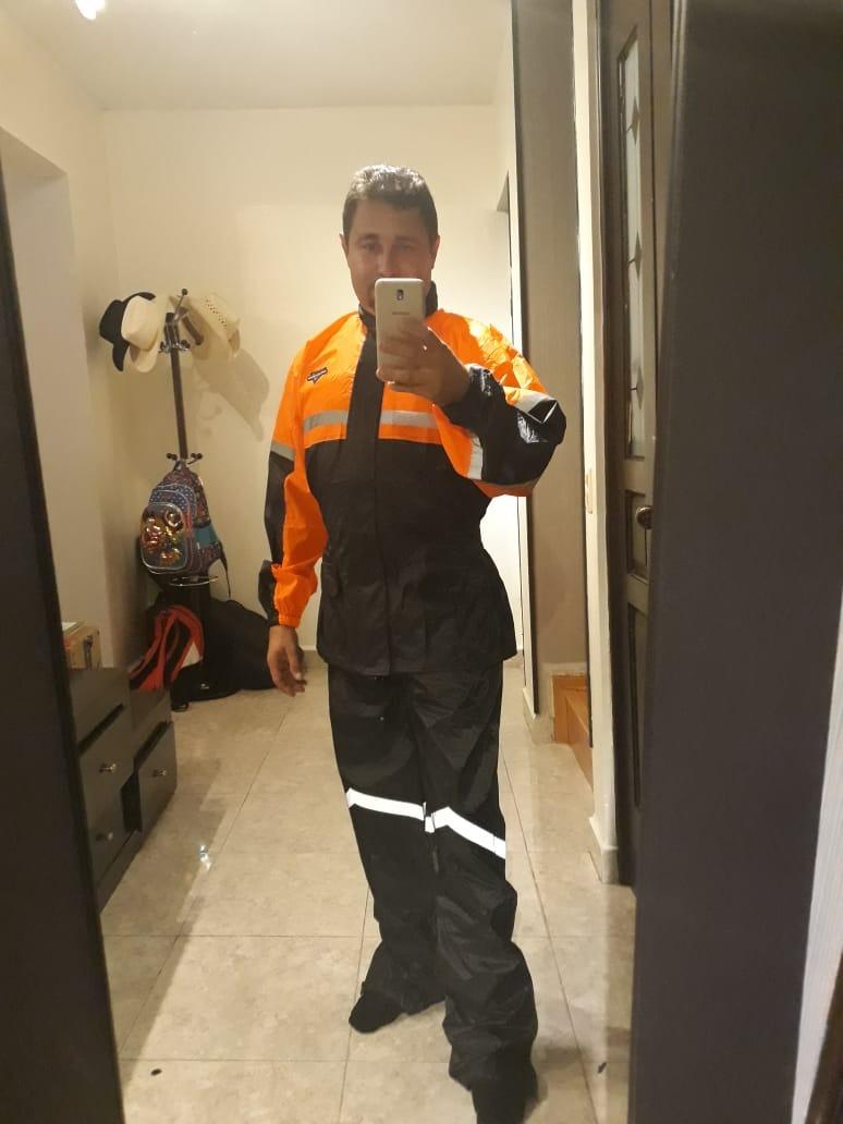 Nelson Rigg Stormrider Rain Suit; 100% Waterproof, Pants and Jacket Included with Reflective Striping customer photo 1