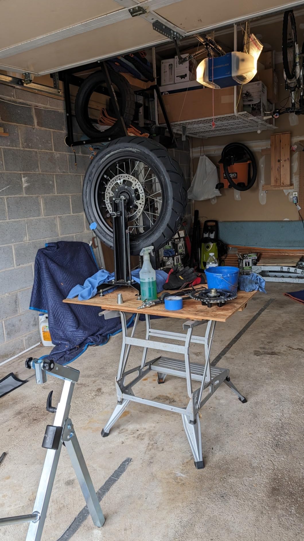 BikeMaster Wheel Balancer and Truing Stand 30cmX54cm customer photo 1