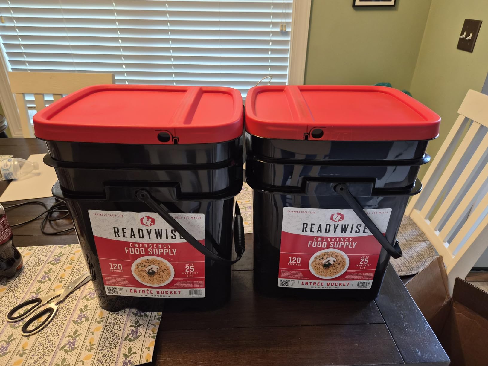 READYWISE Emergency Food Freeze Dried, Survival Supply 360 Servings customer photo 2