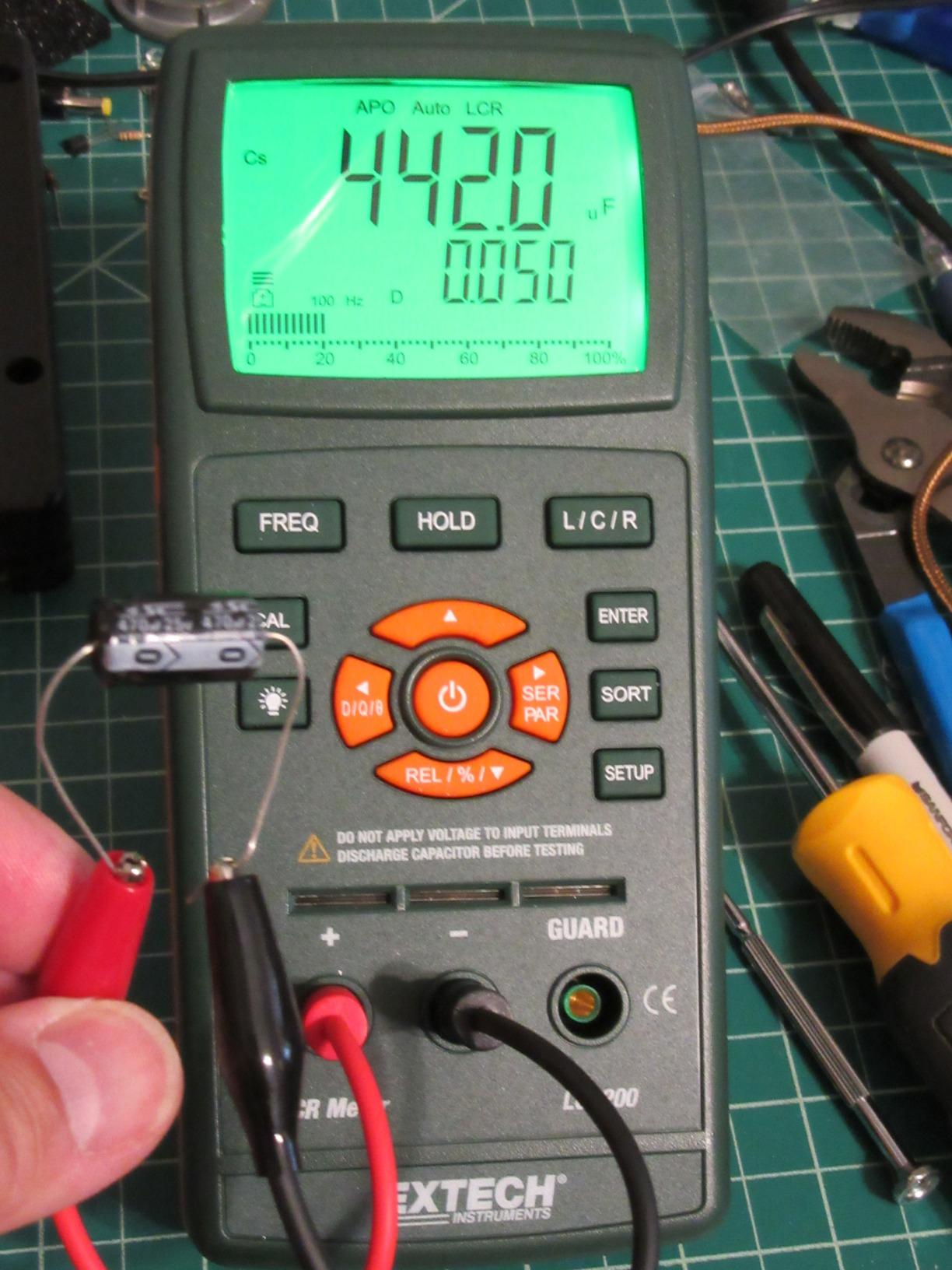 Extech LCR200 - Passive Component LCR Meter customer photo 2