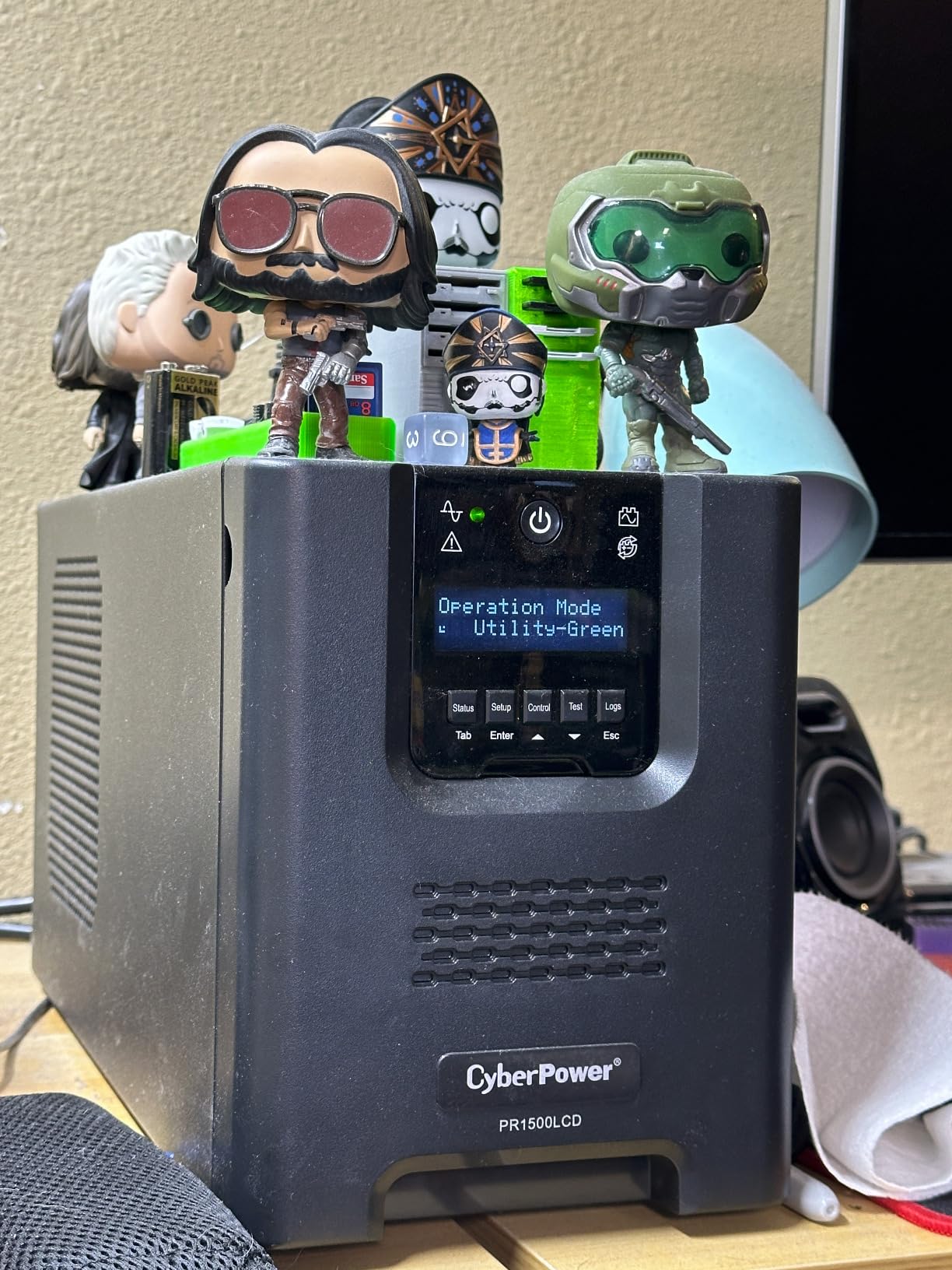 CyberPower PR1500LCD Smart App Sinewave UPS Battery Backup customer photo 1