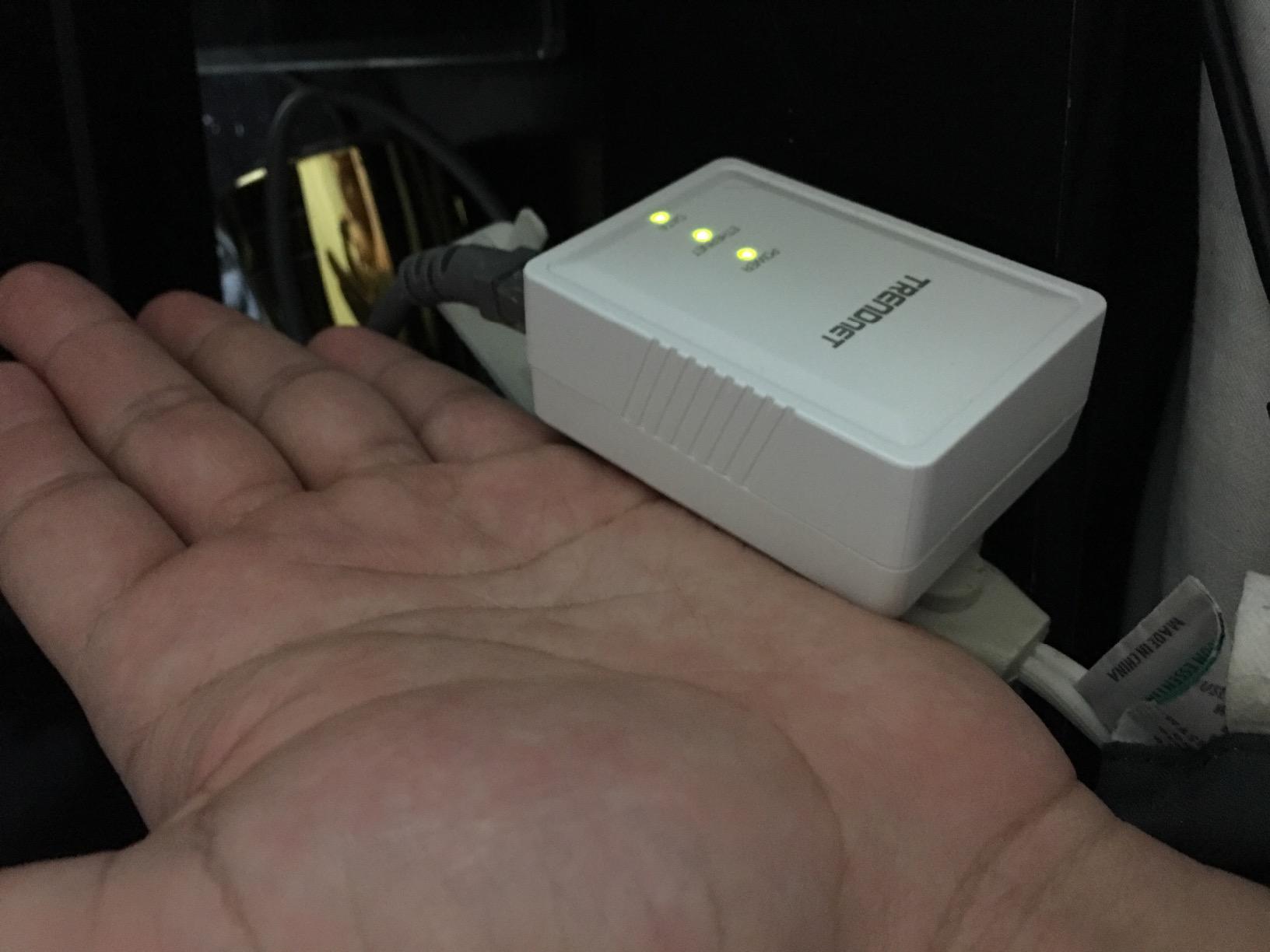 TRENDnet Powerline 500 AV Nano Adapter Kit,TPL-406E2K,Plug & Play Install customer photo 2