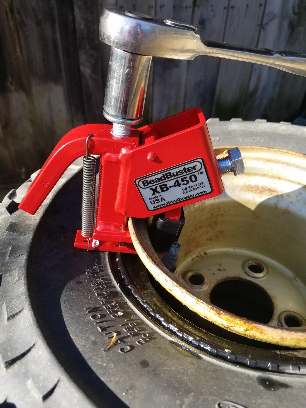BeadBuster XB-450i Bead Breaker MADE-IN-USA for ATV/Motorcycle / 4x4 / Truck/Auto/Lawn Mower customer photo 1
