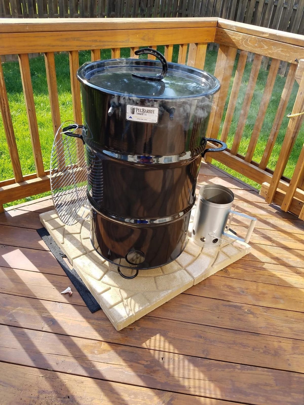 Pit Barrel Cooker Premier Series 18.5 Inch Drum Smoker customer photo 1