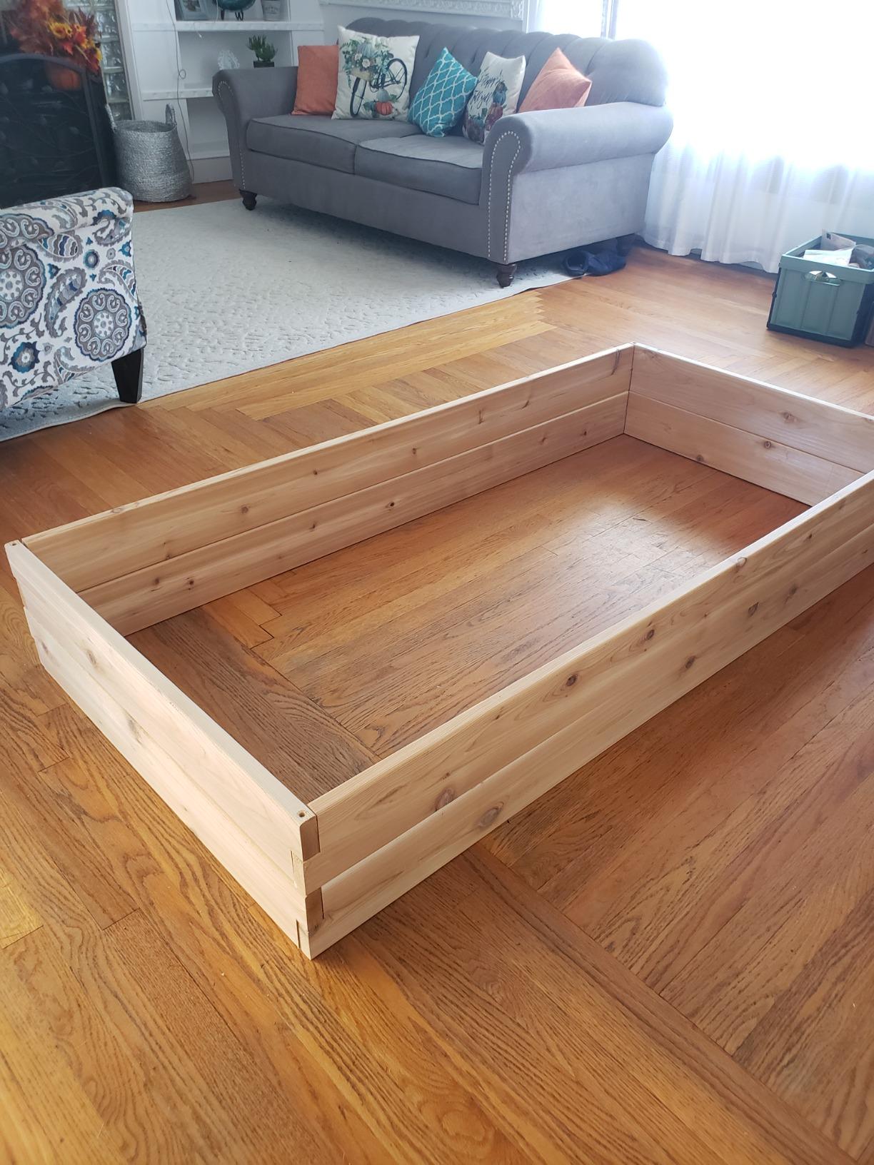Infinite Cedar Premium Cedar Raised Garden Bed - 3' x 6' x 11