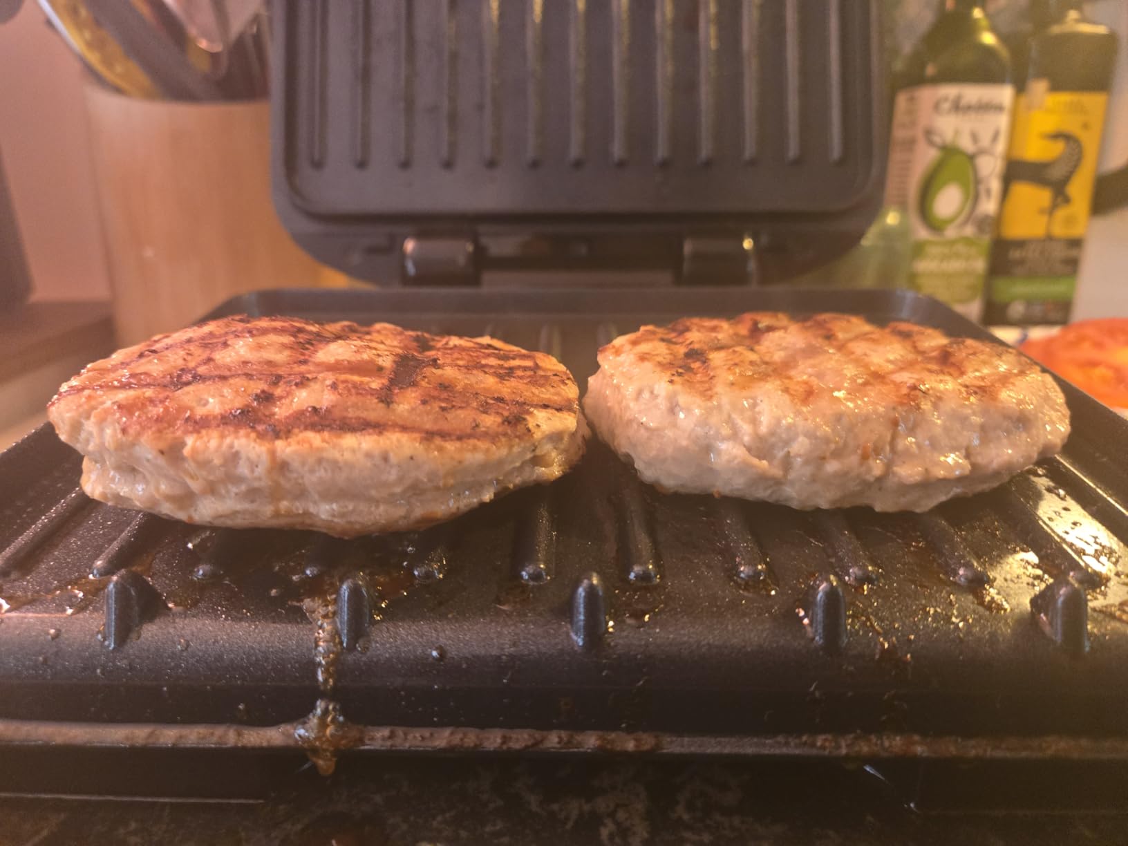 George Foreman 4-Serving Indoor Grill with Removable Plates customer photo 1