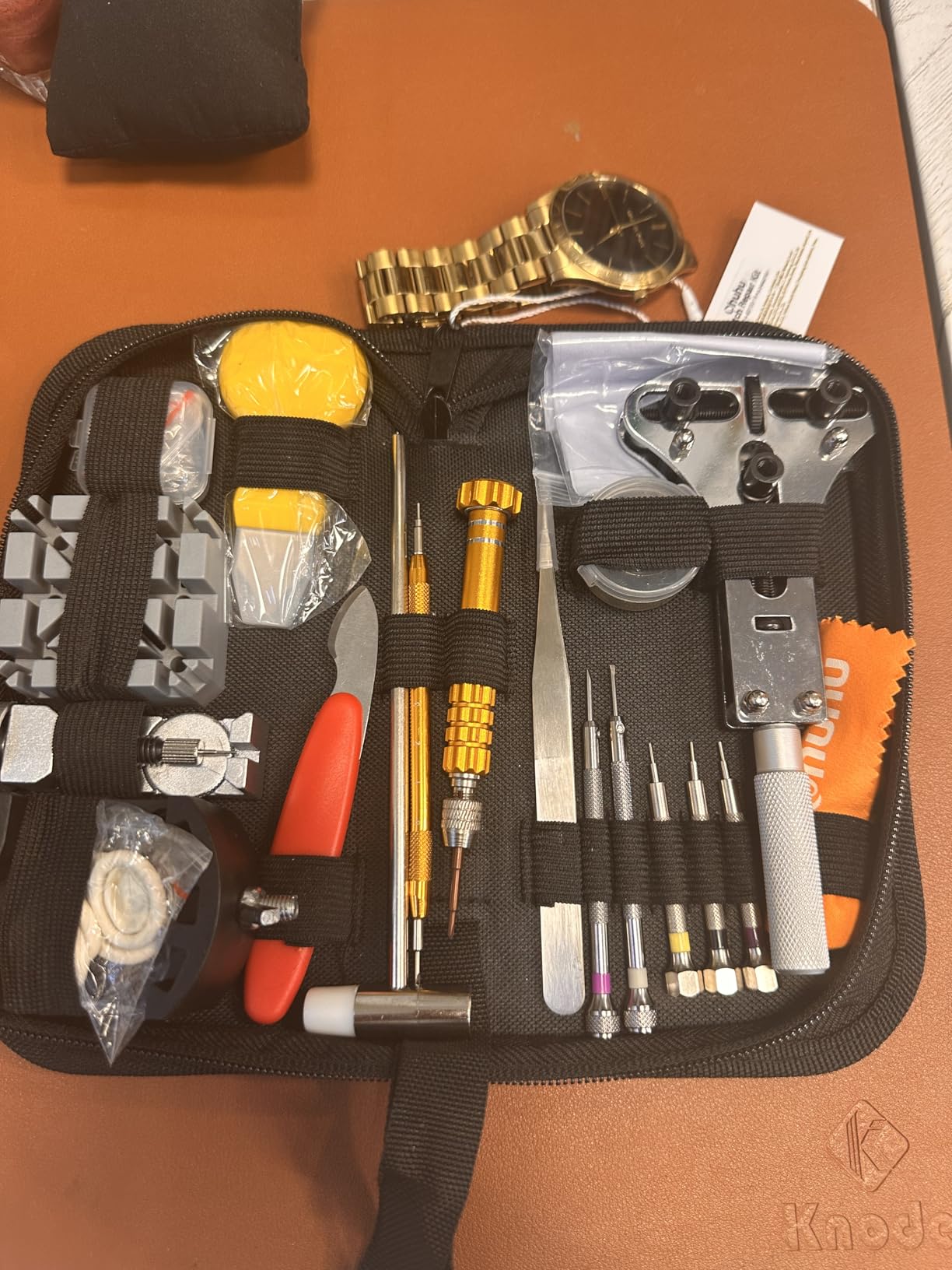 Ohuhu 192 PCS Watch Repair Kit, Link Removal Tool Case Opener Spring Bar customer photo 2