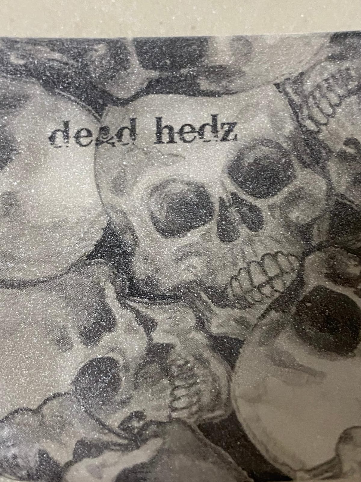 Black Dead Hedz Skulls - Hydrographics Film Kit LL-801 - Water Transfer Printing customer photo 1