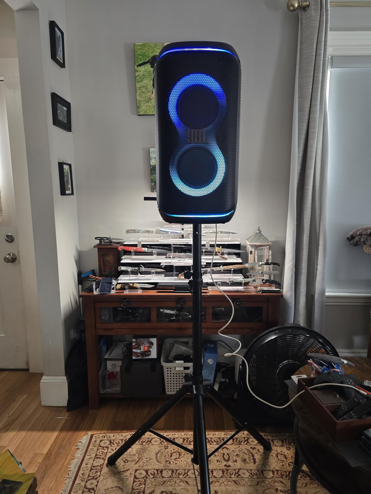 Rockville RVES1 Pair Adjustable Tripod PA Speaker Stands with Carry Bag customer photo 2