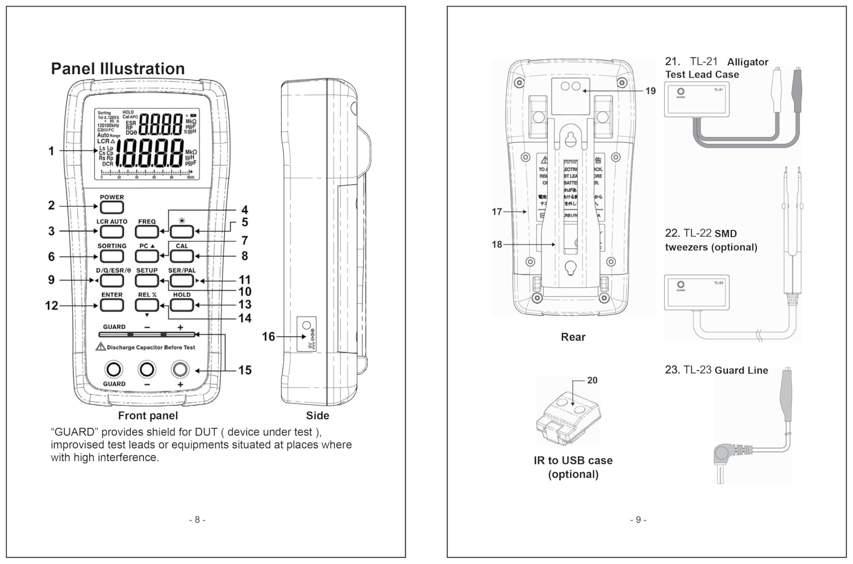 DE-5000 Handheld LCR Meter customer photo 2