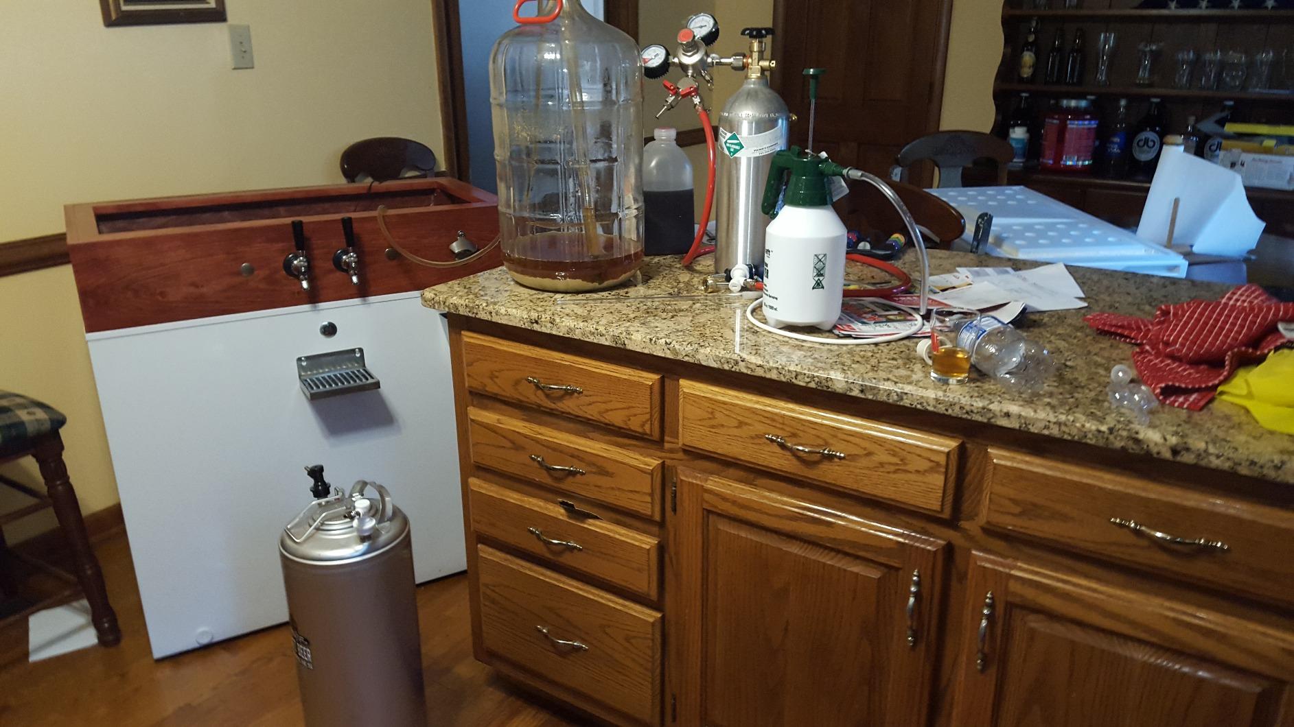 Monster Brew Home Brewing Supplies Home Brew Ohio Complete Beer Equipment Kit (K6) with 6 gal Glass Carboy, Multicolor (DP-GFZY-7I2K) customer photo 1