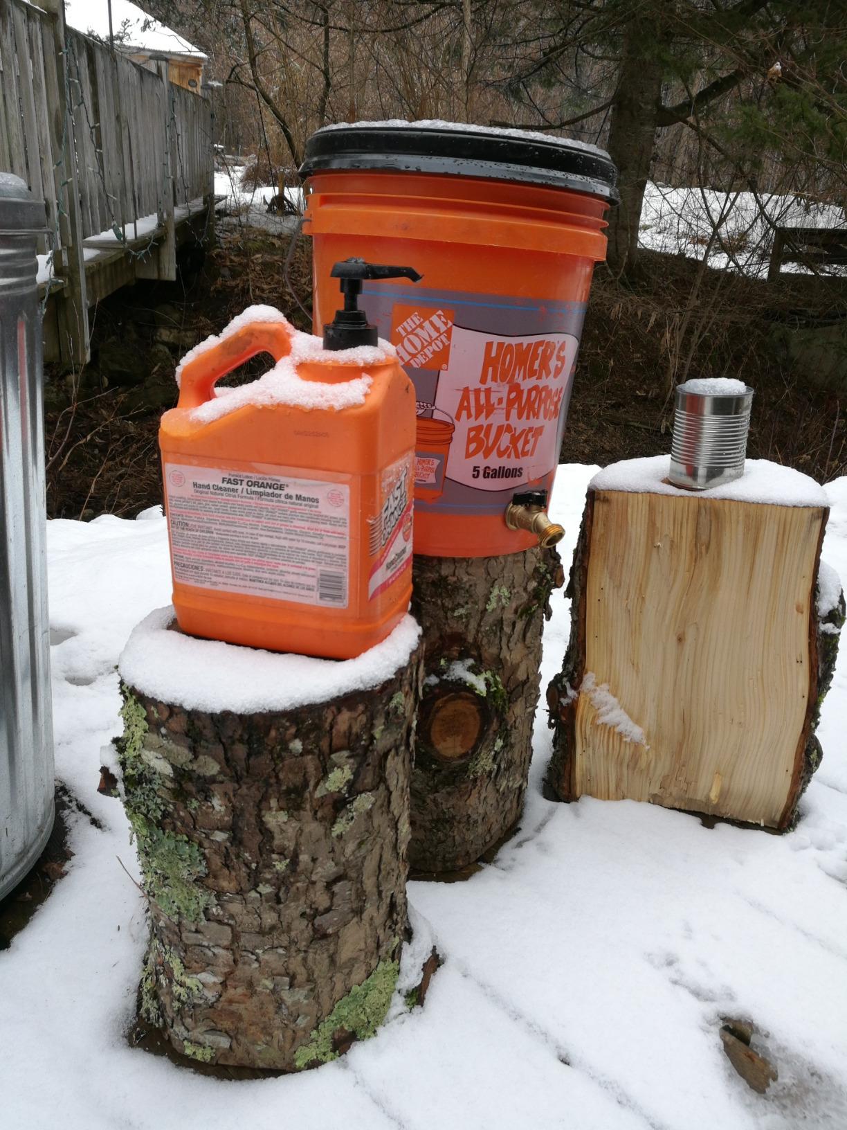 RBS005 Brass Water Container/Rain Barrel Quarter Turn Spigot(LF Compliant, For OPEN TOP BARRELS) customer photo 1