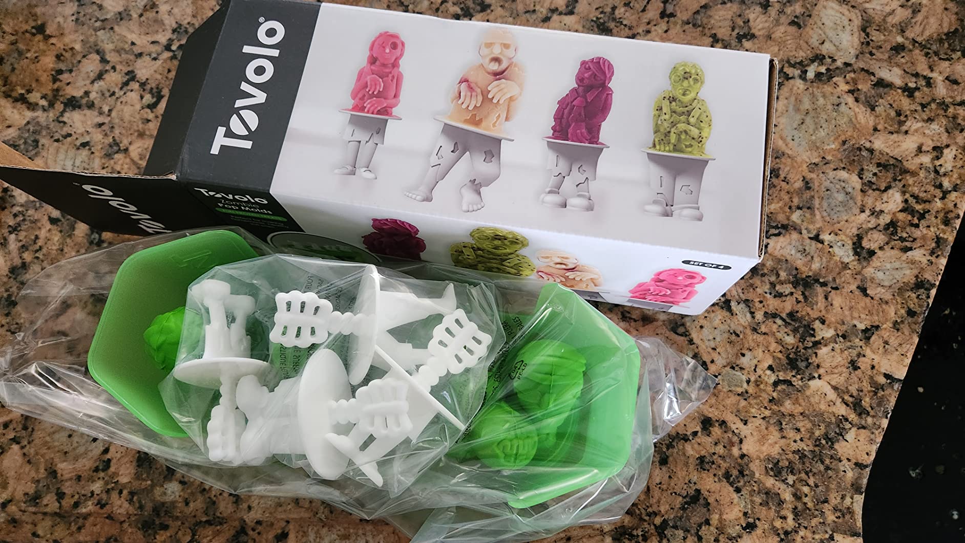 Tovolo, Freezer Pop Molds Dinos Set 4, 1 Count customer photo 2