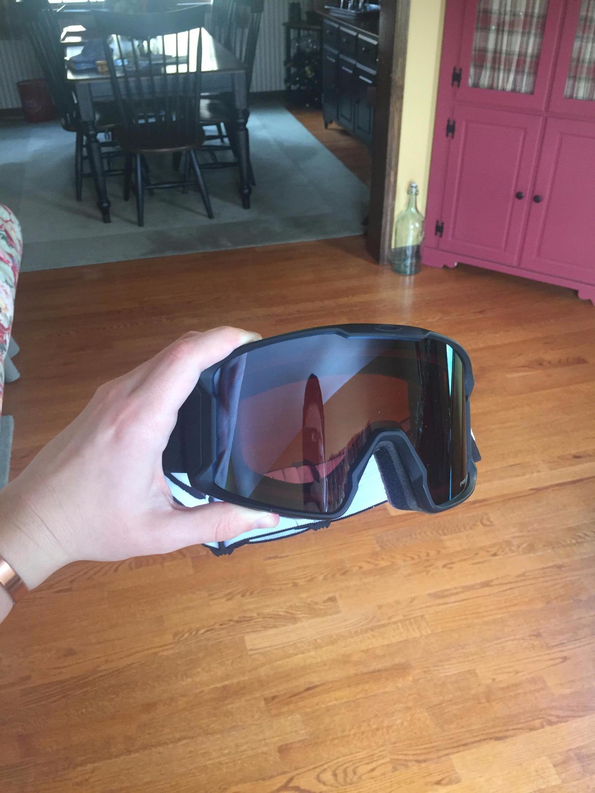 Oakley Line Miner XL Matte Black Prizm Sapphire Iridium, Large customer photo 1