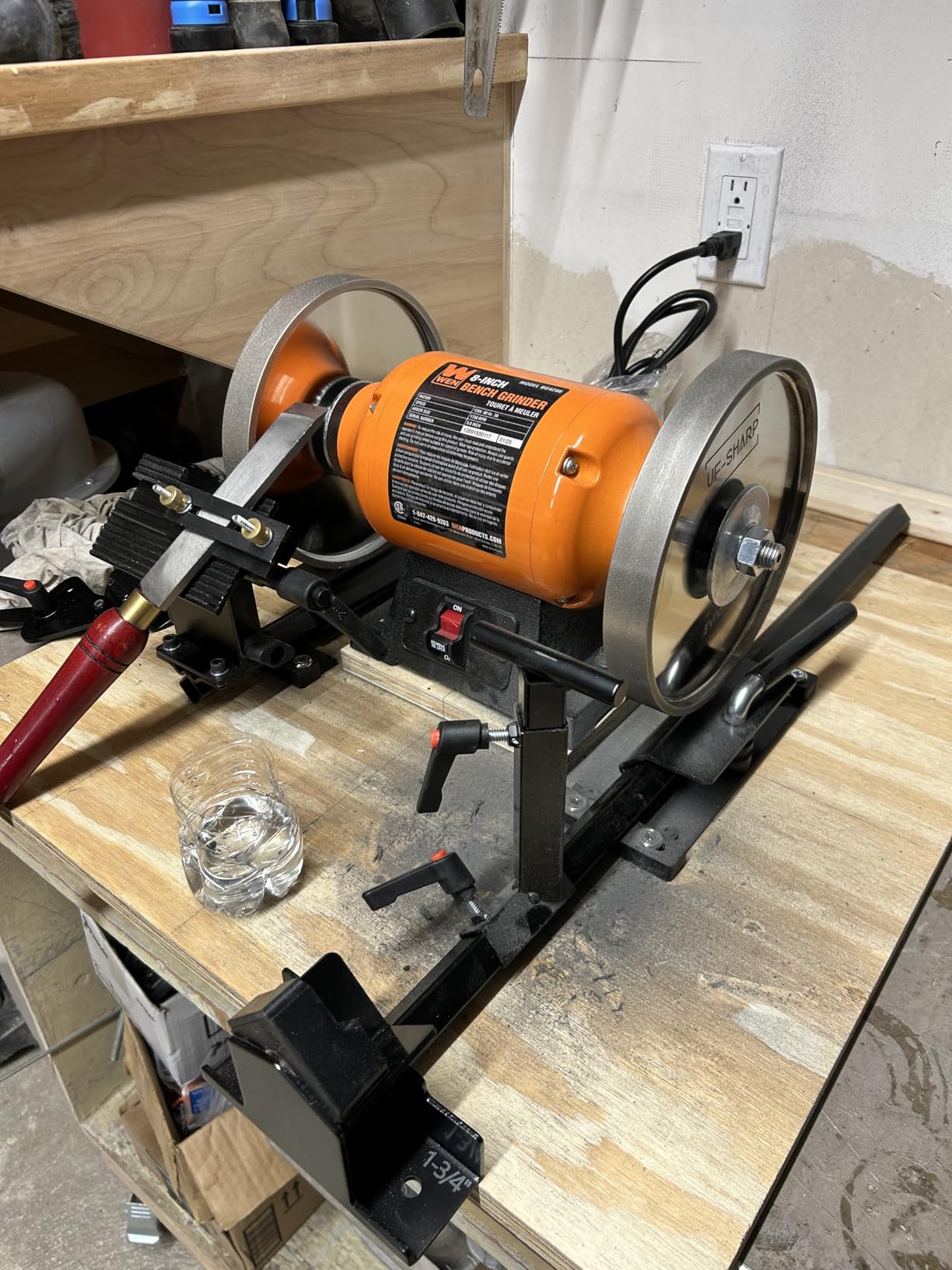 Pro Grind Sharpening System for 8 Inch Benchtop Grinders customer photo 2