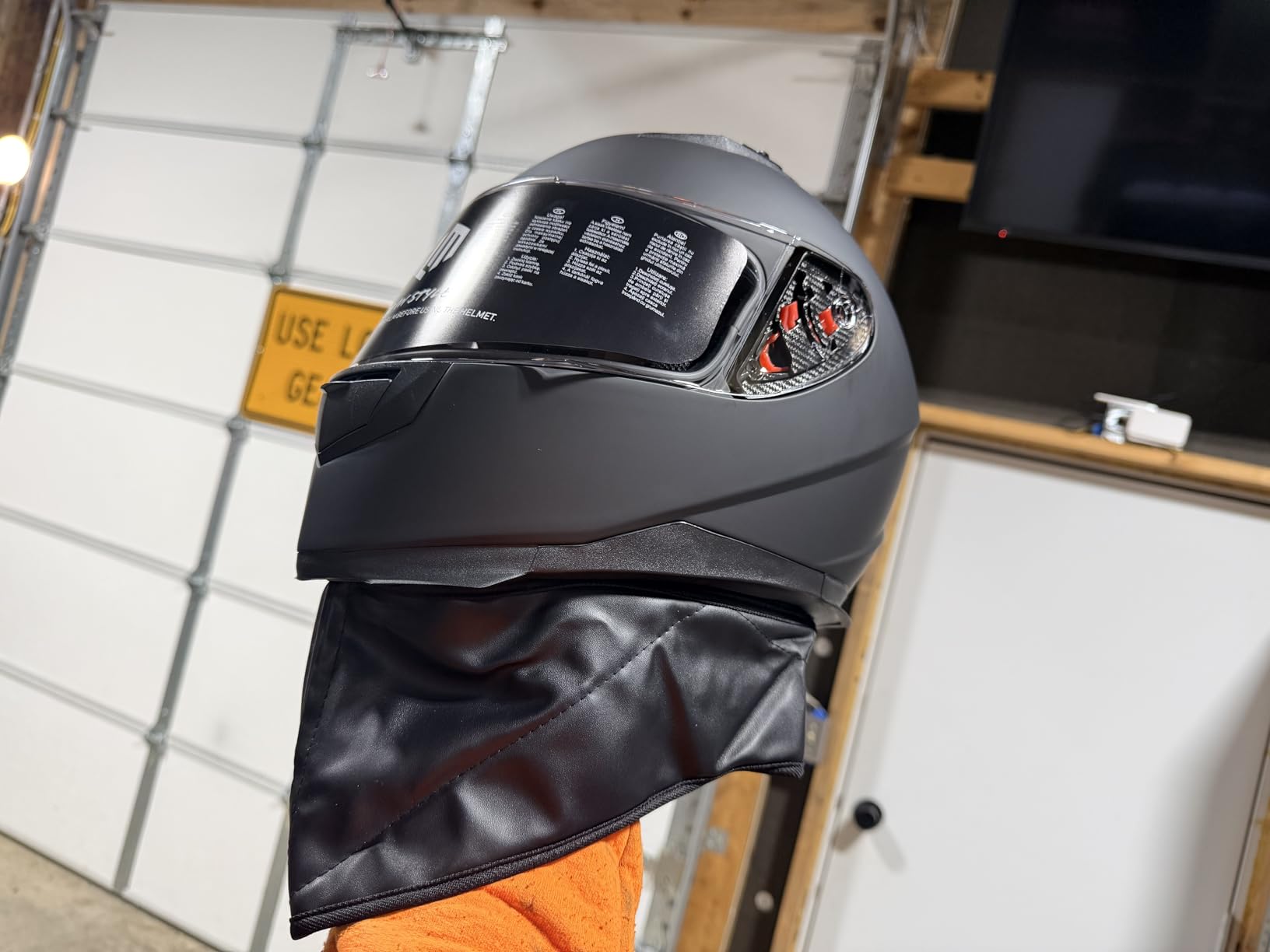 ILM Full Face Motorcycle Helmet Model ILM-313 with Clear and Tinted Visors customer photo 1