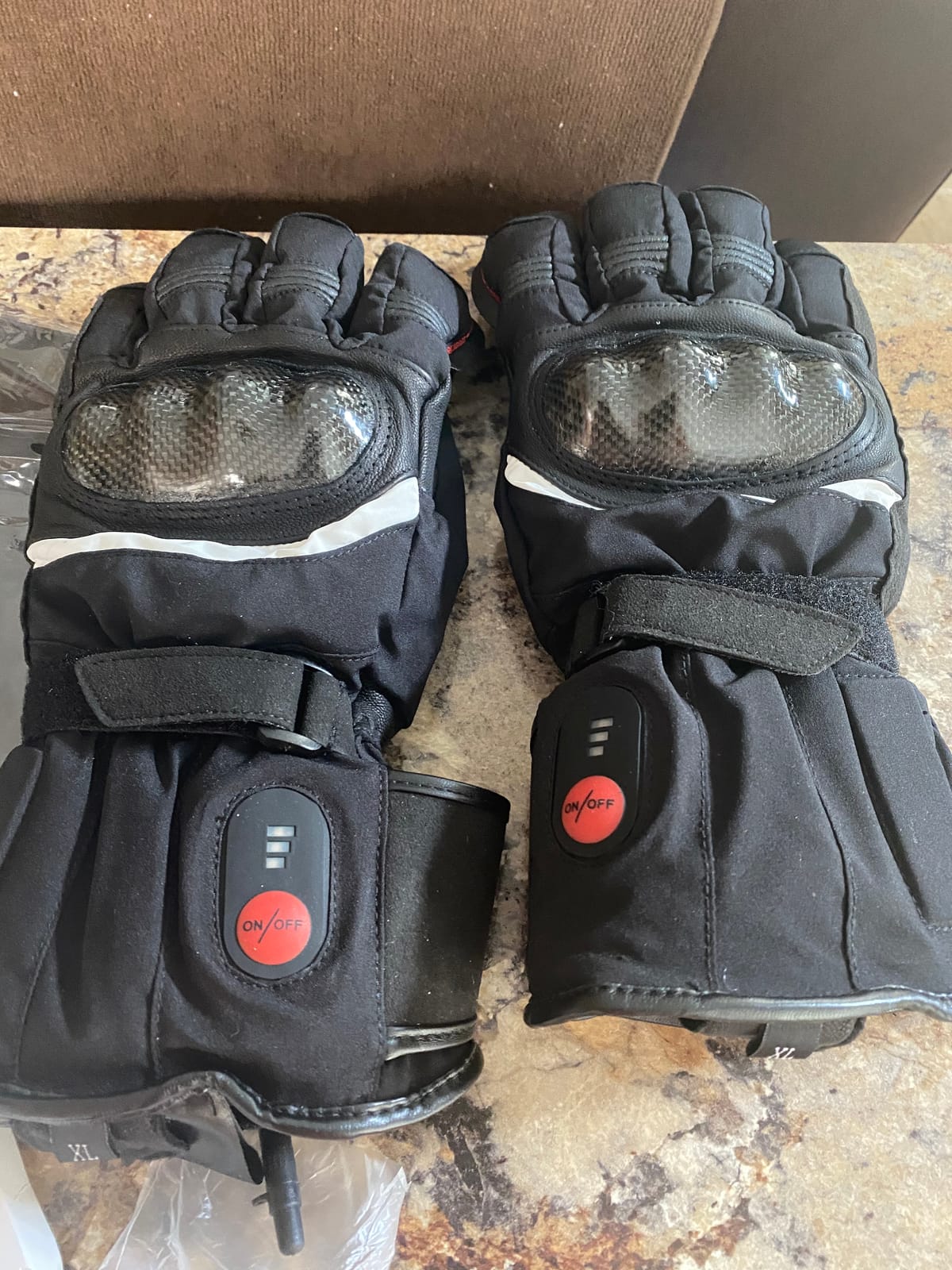 SAVIOR HEAT Heated Motorcycle Gloves for Men & Women, Waterproof Windproof, Touchscreen Compatible, 7.4V Rechargeable Battery Gloves Winter Outdoor Riding, Cycling, Snowmobile customer photo 1