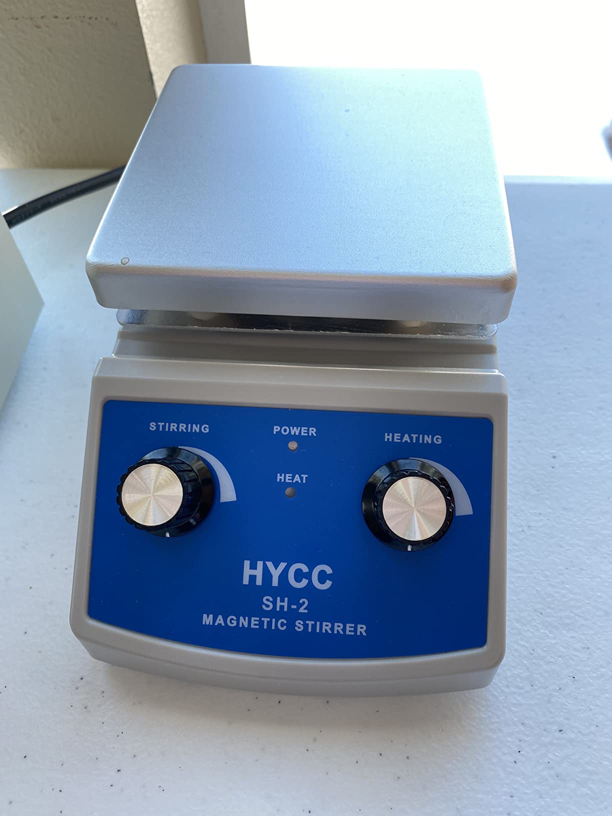 HYCC Magnetic Stirrer Hot Plate Max 716°F, 100-2000RPM Hot Plate with Magnetic Stirrer, 2000mL Magnetic Hotplate Stirrer, Magnetic Stirrer w/Magnetic Stir Bar customer photo 2