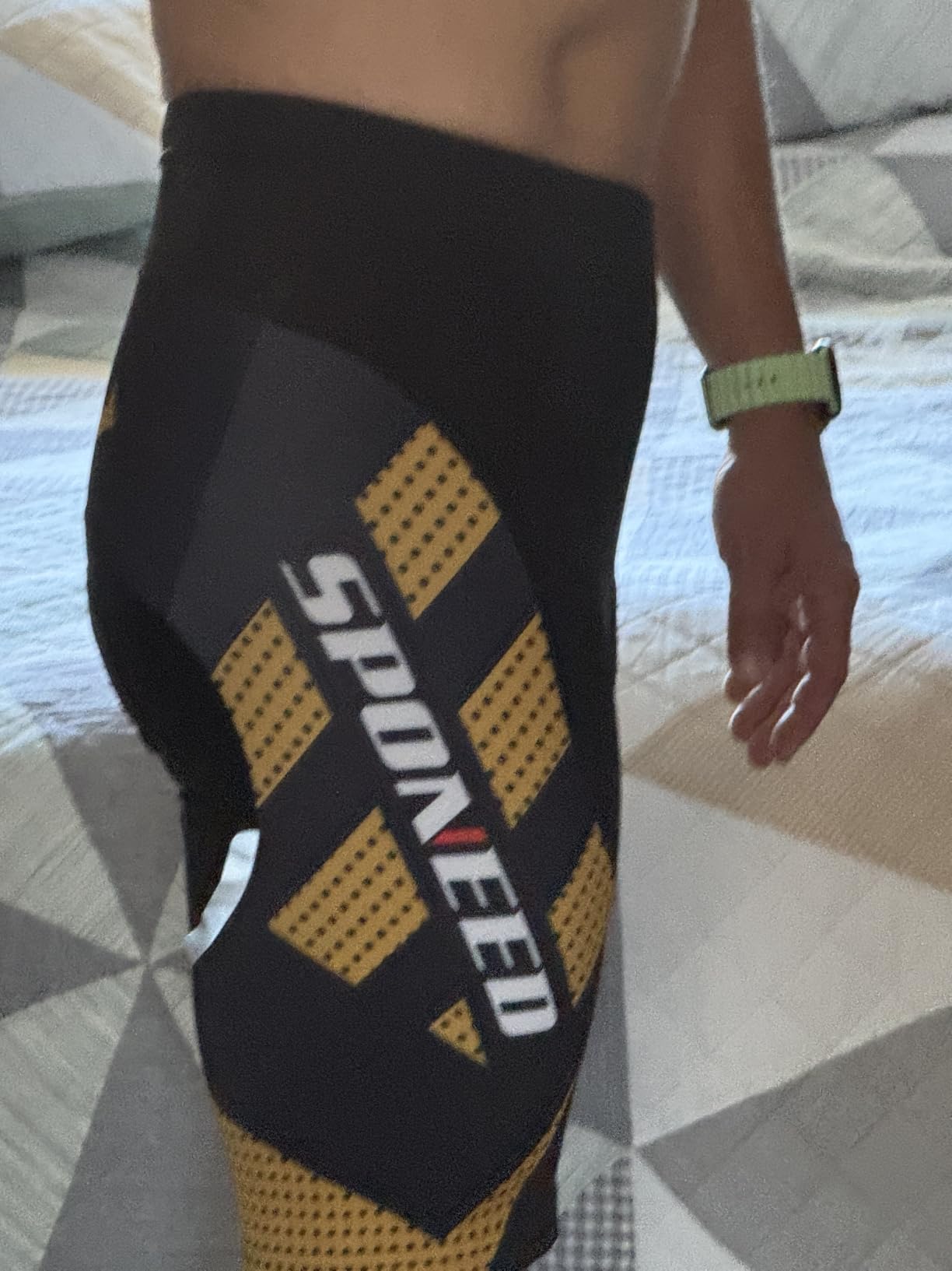 sponeed Men's Cycling Shorts Padded Bicycle Riding Pants Bike Biking Clothes Cycle Wear Tights customer photo 2