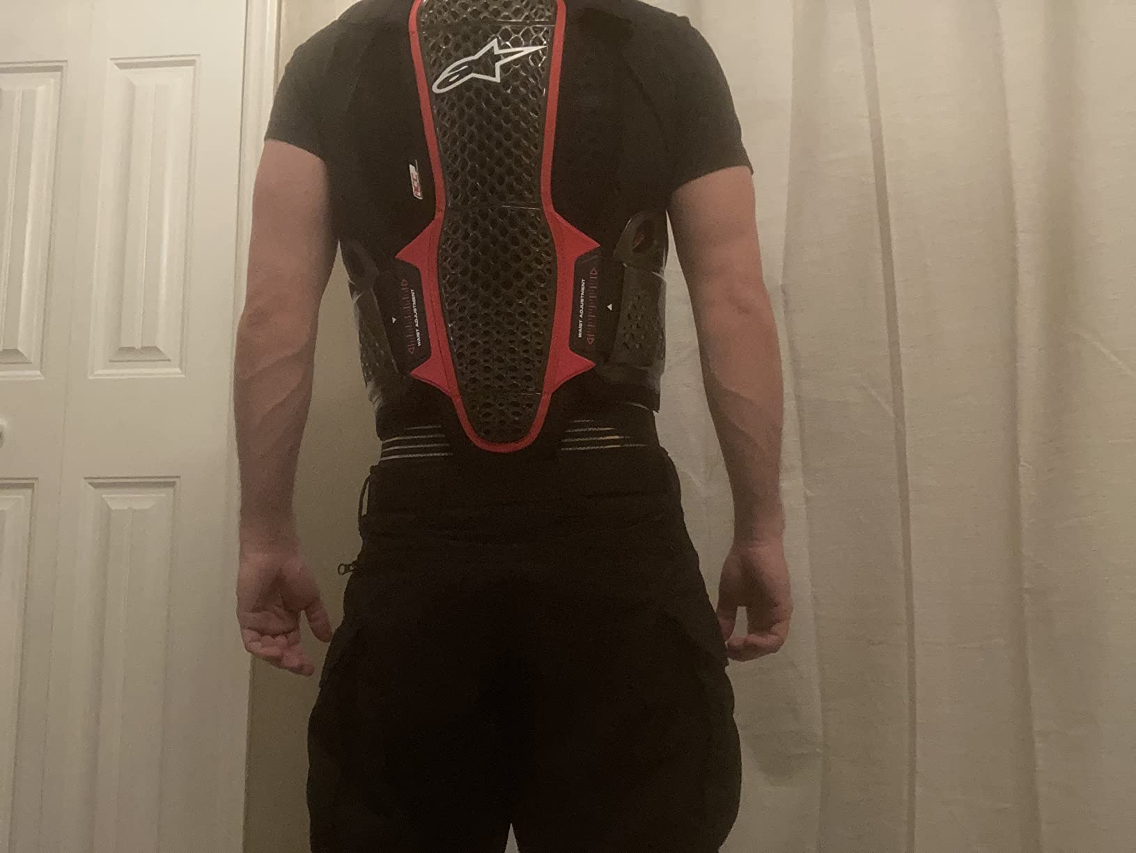 Alpinestars Nucleon KR-3 Back Protector, CE Level 2 Certified, Lightweight & Adjustable Motorcycle Safety Gear customer photo 2