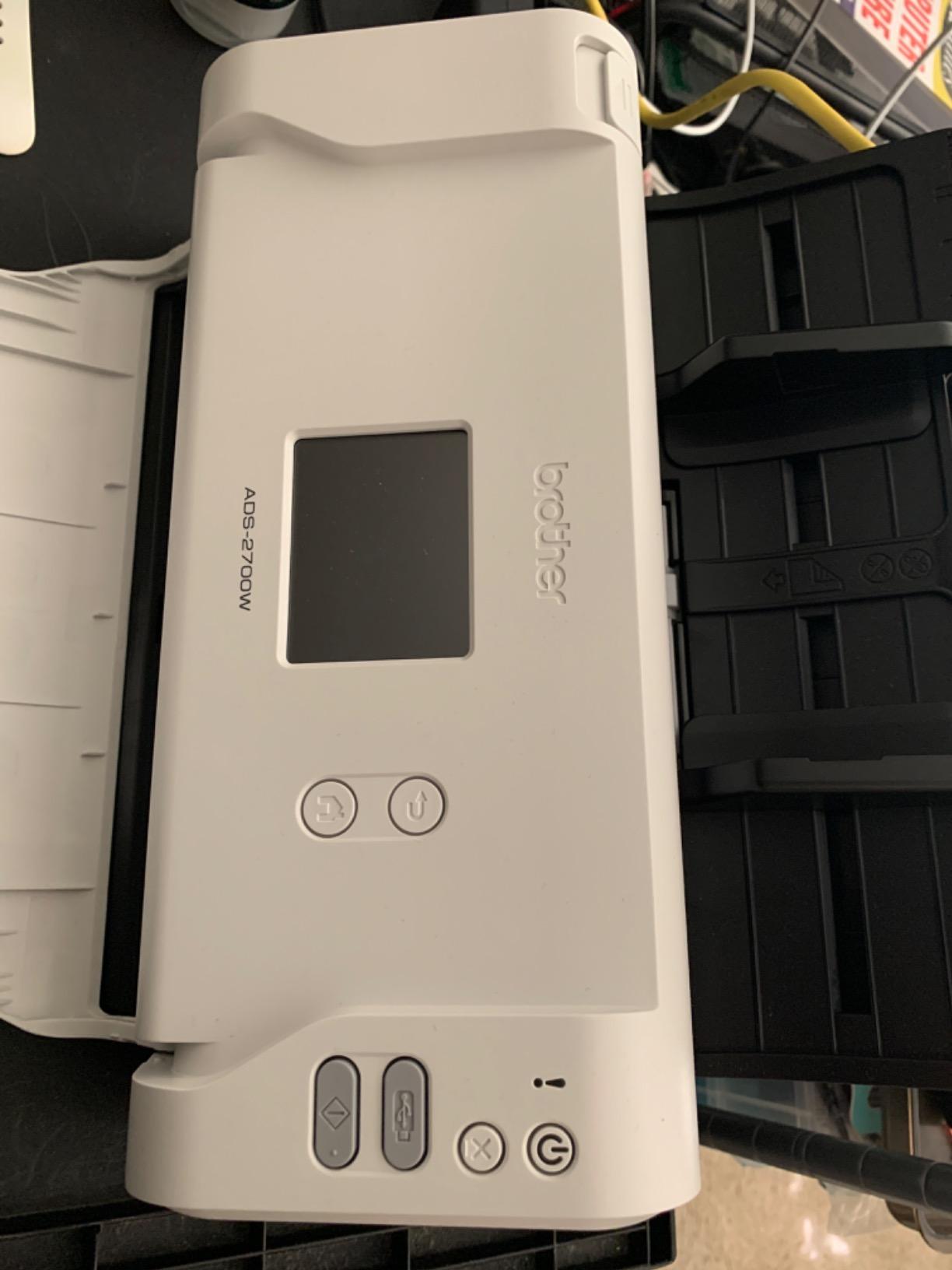Brother Wireless High-Speed Desktop Document Scanner, ADS-2700W, Touchscreen LCD, Duplex Scanning customer photo 2
