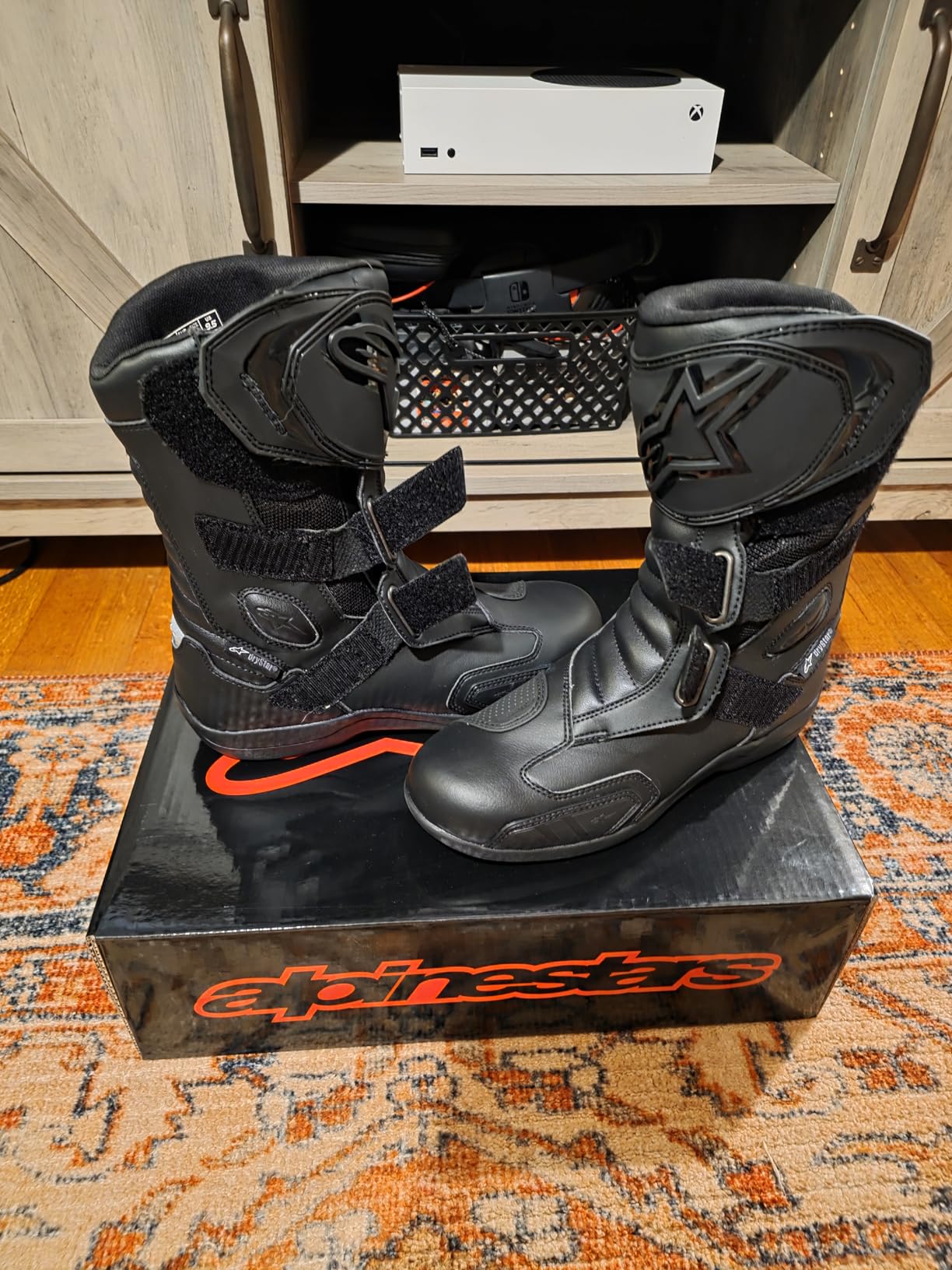 Alpinestars Radon Drystar Motorcycle Boots, CE-Certified All-Weather Touring Gear, Waterproof & Durable Riding Protection customer photo 1